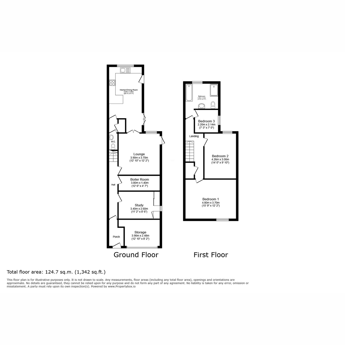 25, Park Avenue, Ilkeston floorplan