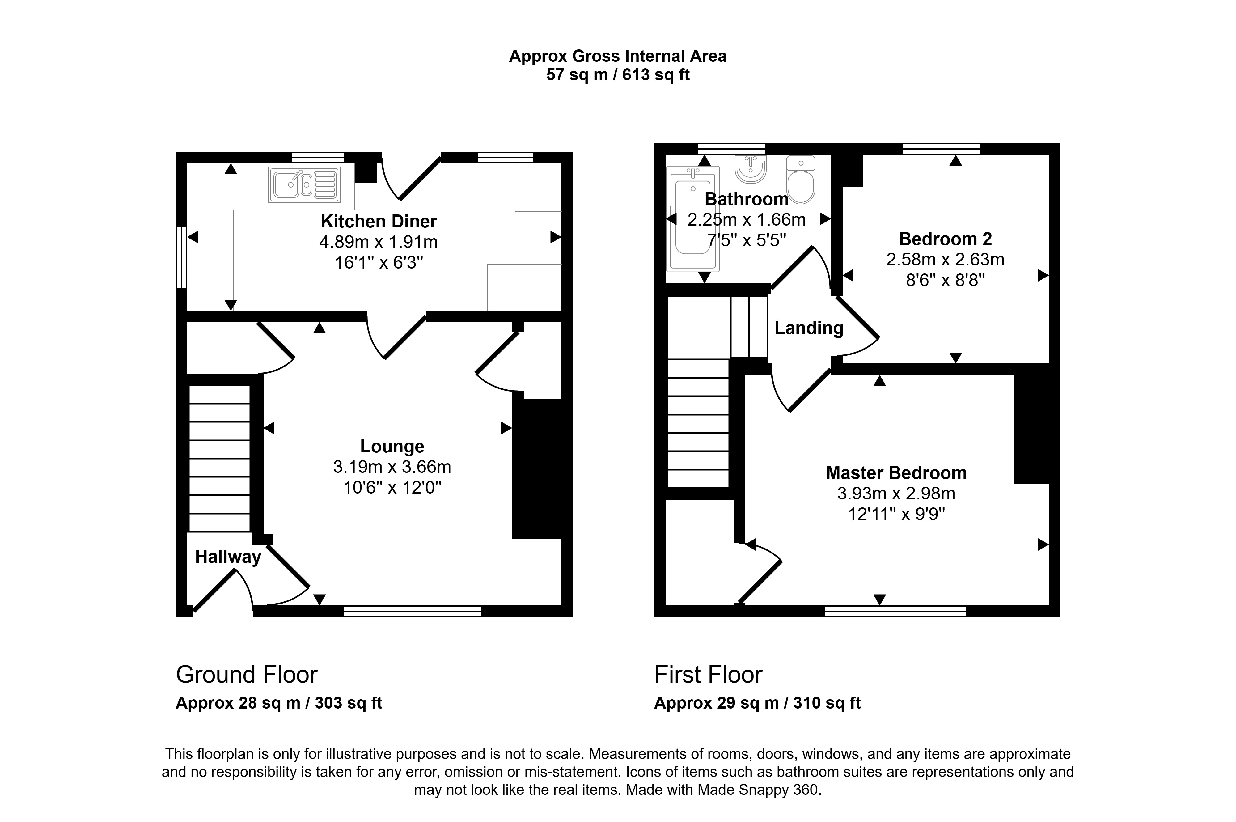 25, Palm Terrace, Stanley floorplan