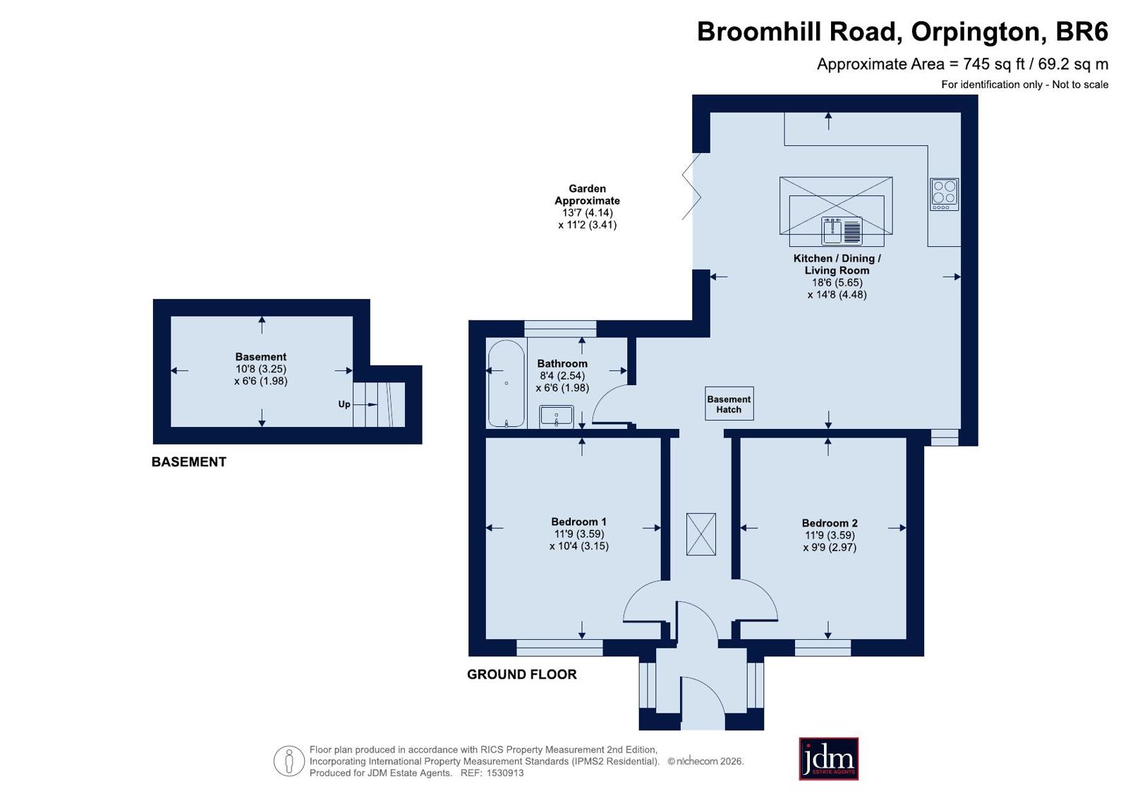 Broomhill Road, Orpington floorplan