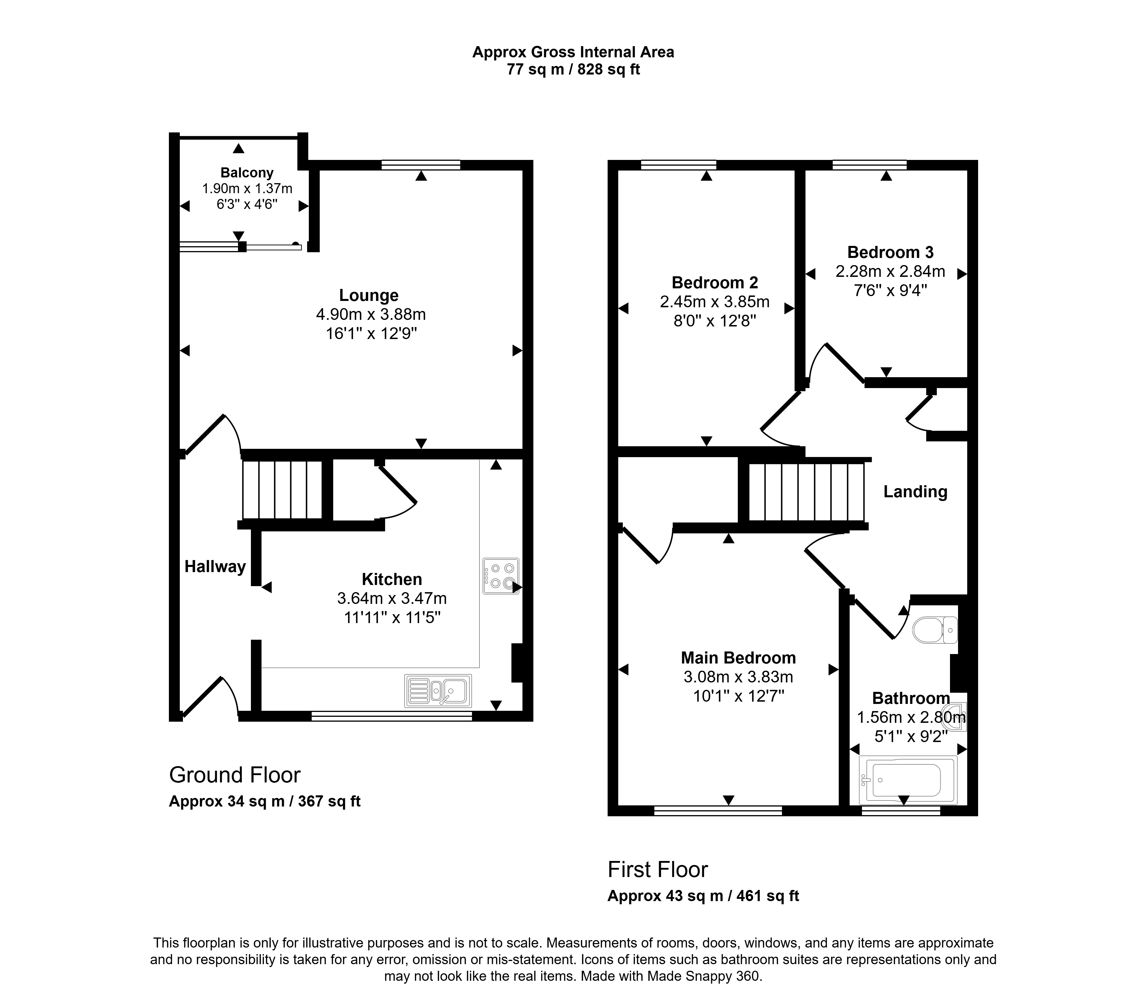 118, Kintyre Ave, Linwood floorplan