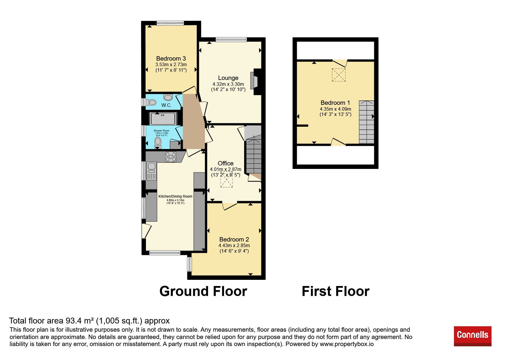 20, Rossall Drive, Paignton floorplan
