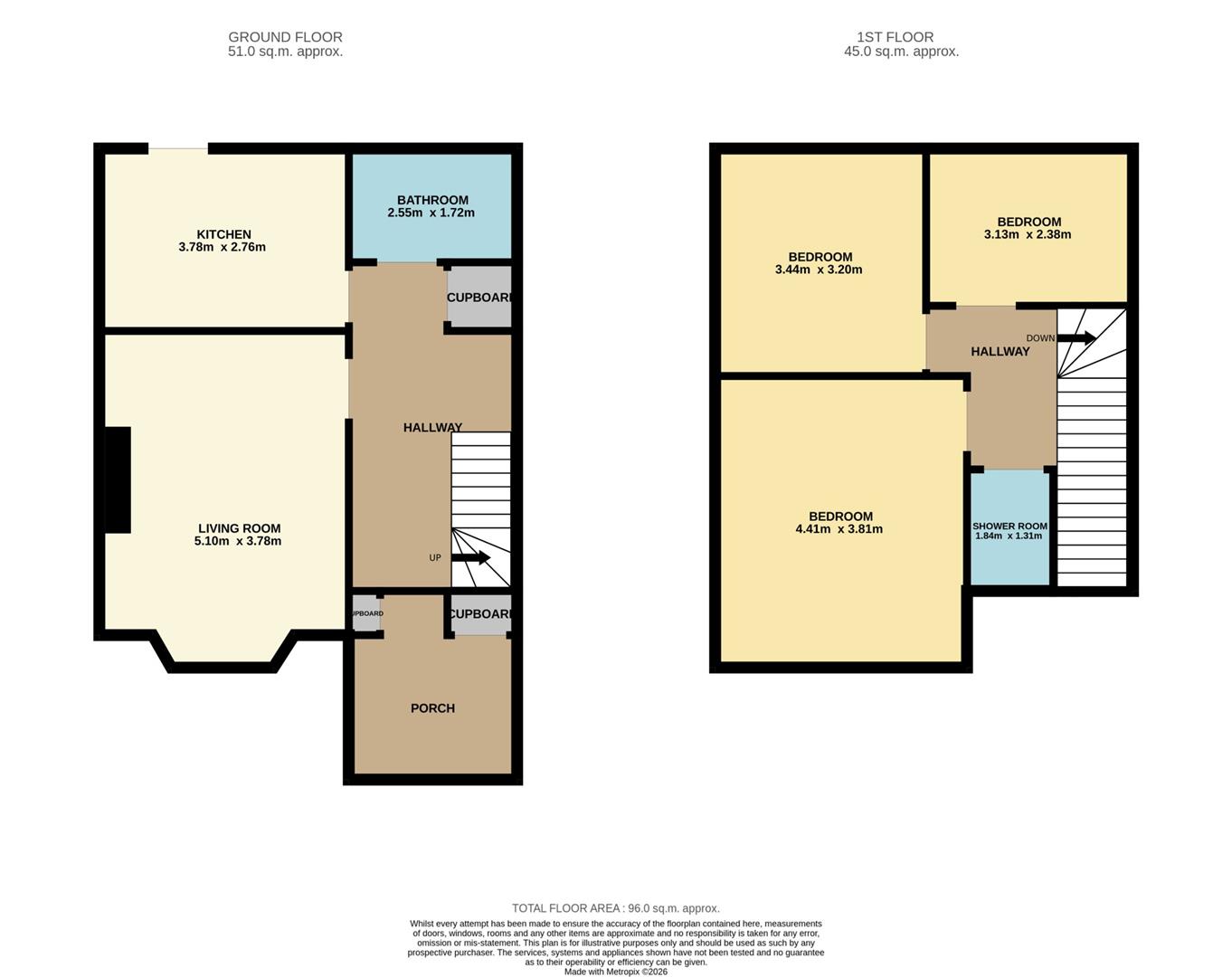 73, East Haddon Road, Dundee floorplan