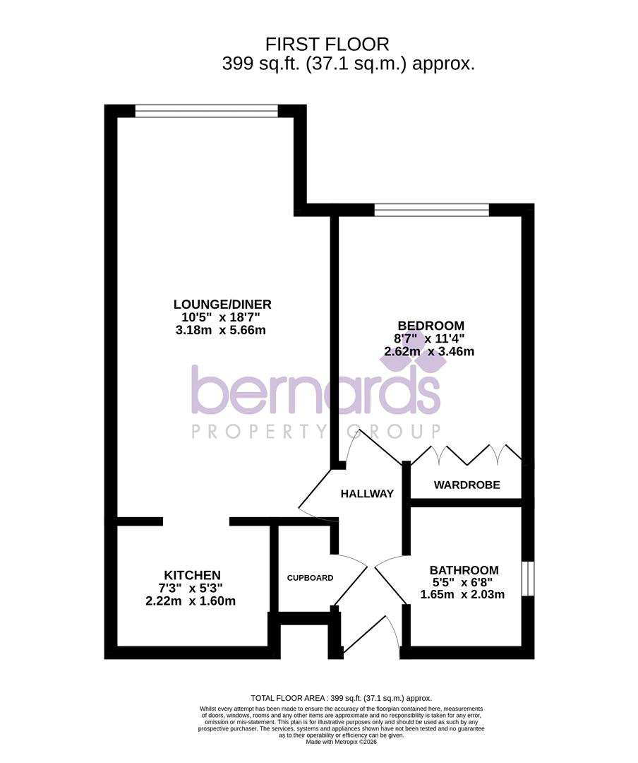 Flat 17 Hometide House, Beach Road, Lee-On-The-Solent floorplan