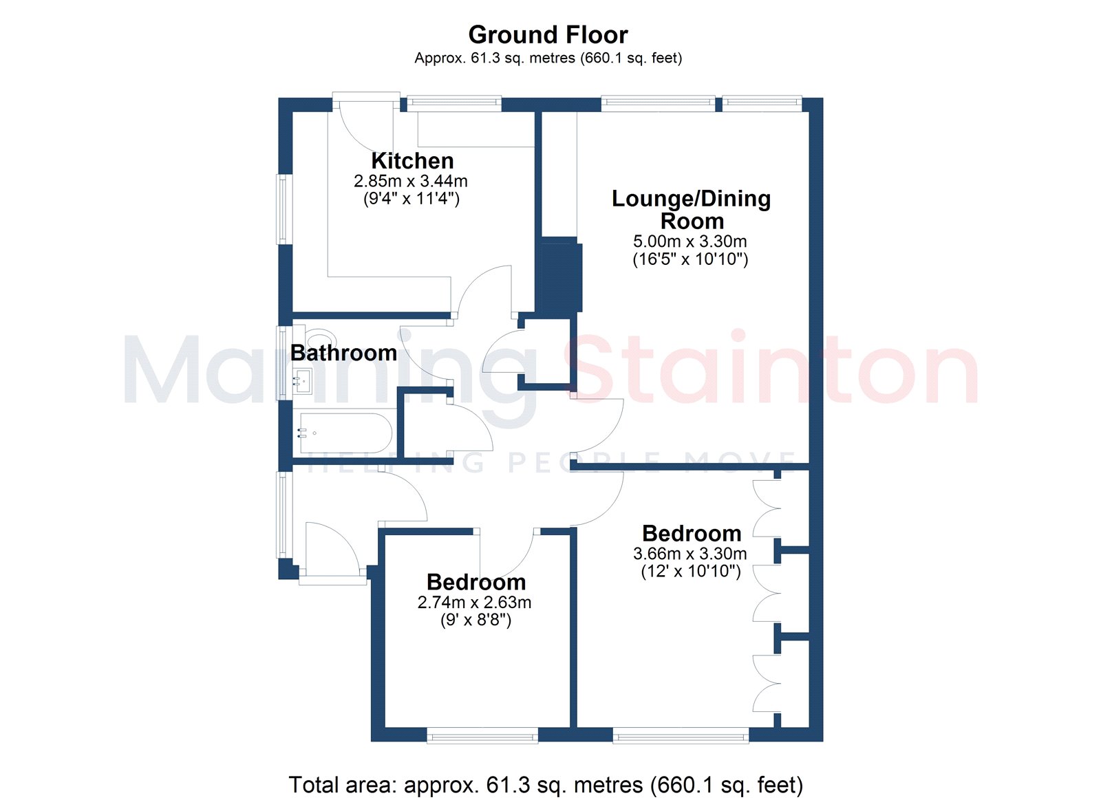 47, High Ash Crescent, West Yorkshire floorplan