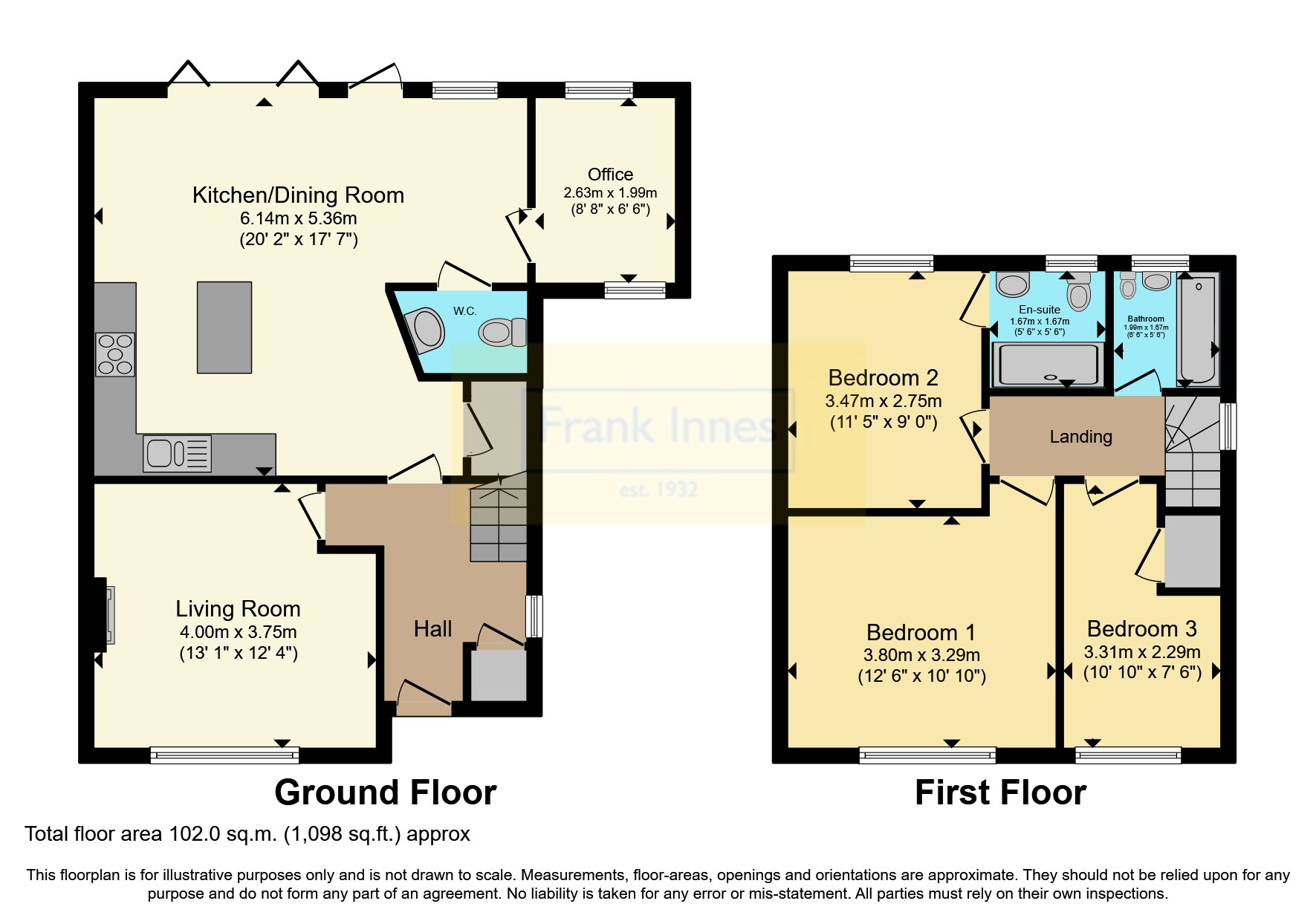 Stamford Road, West Bridgford, Nottingham NG2, 3 bedroom semidetached