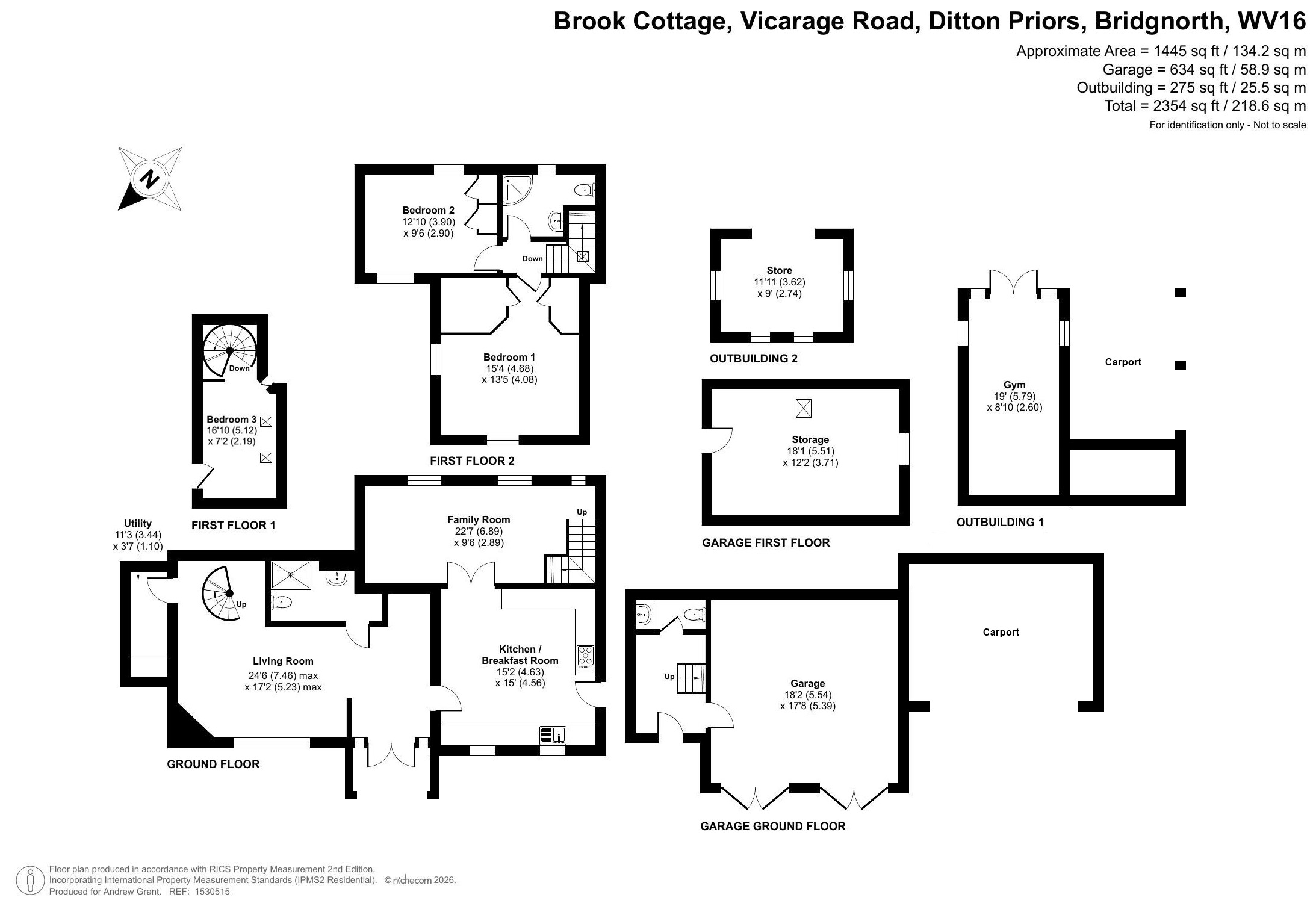 Vicarage Road, Bridgnorth floorplan