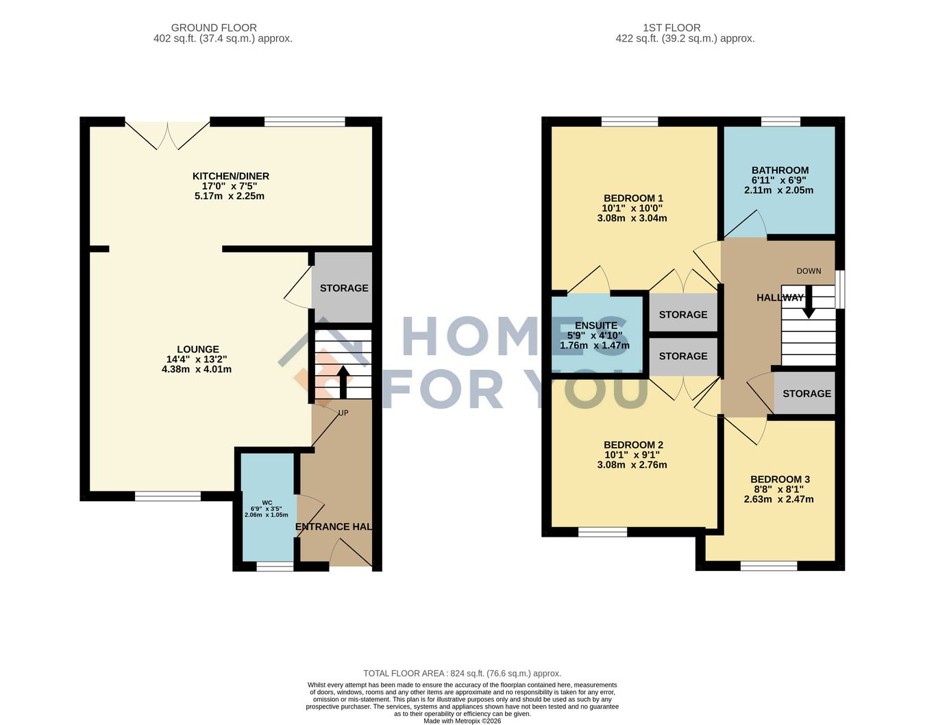 3, Lapwing Place, Alloa floorplan