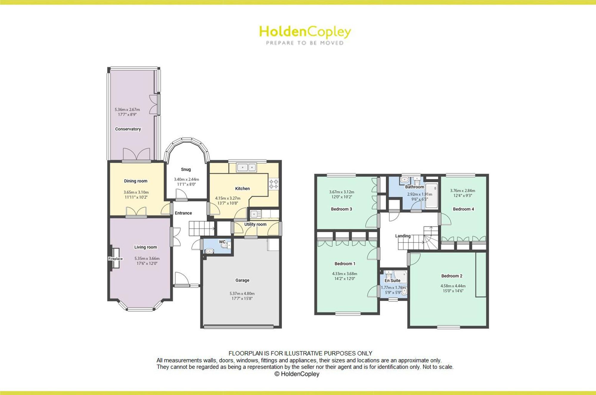 1 Rochester Close, Nottingham floorplan