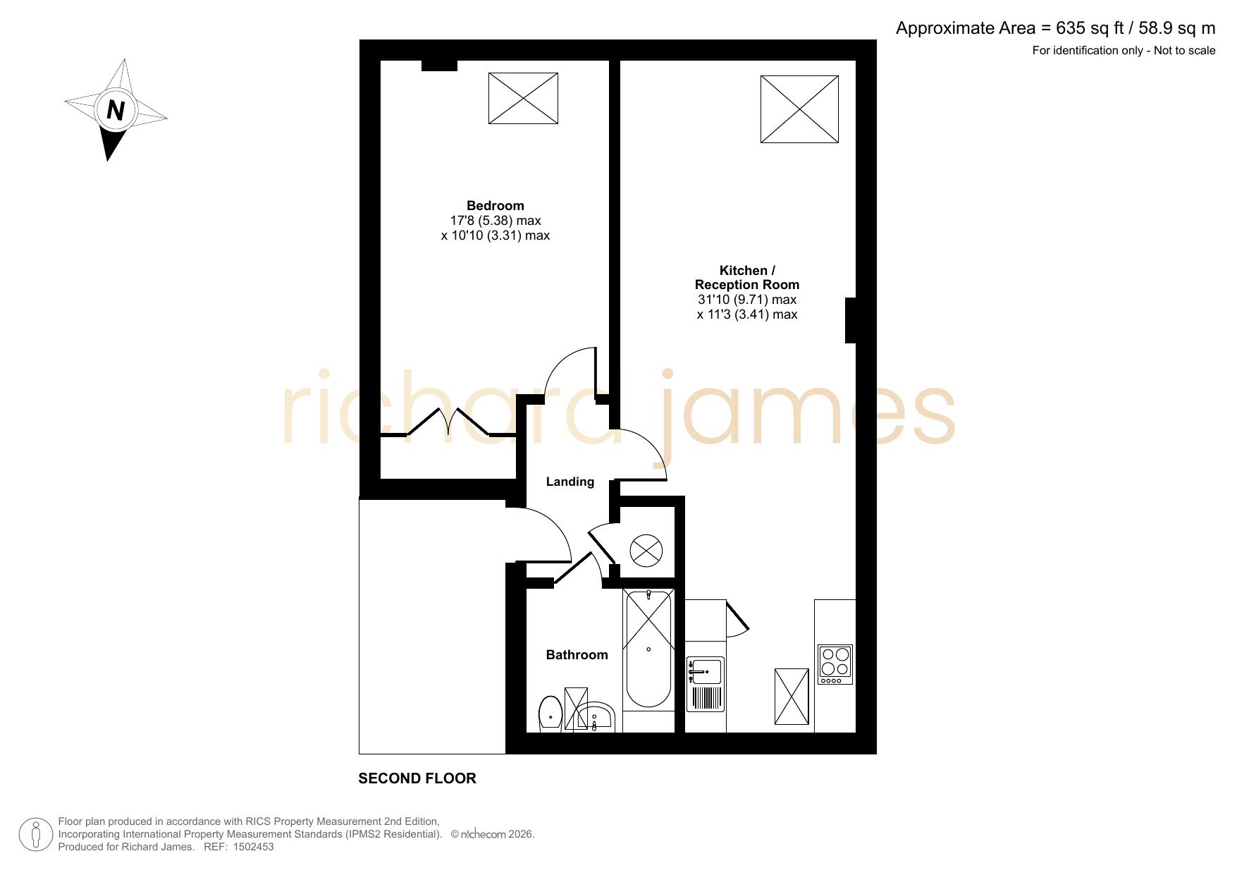 Chain Testing House, Evening Star Lane, Swindon floorplan
