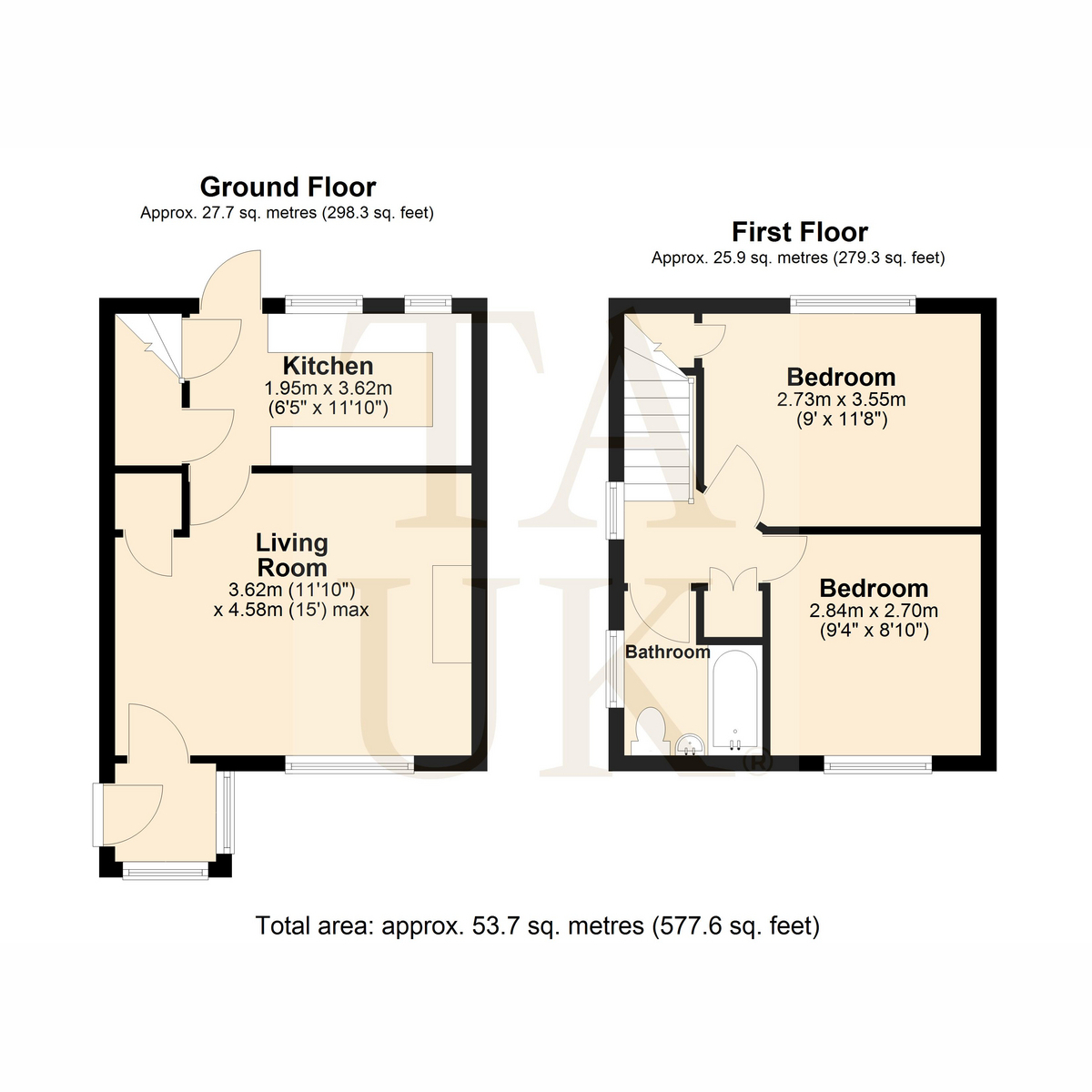41, Olive Grove, Stourport-on-severn floorplan