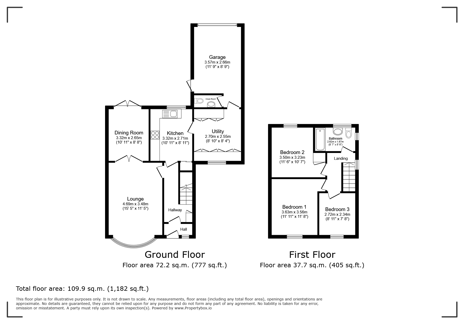 13, Norwich Way, Jarrow floorplan