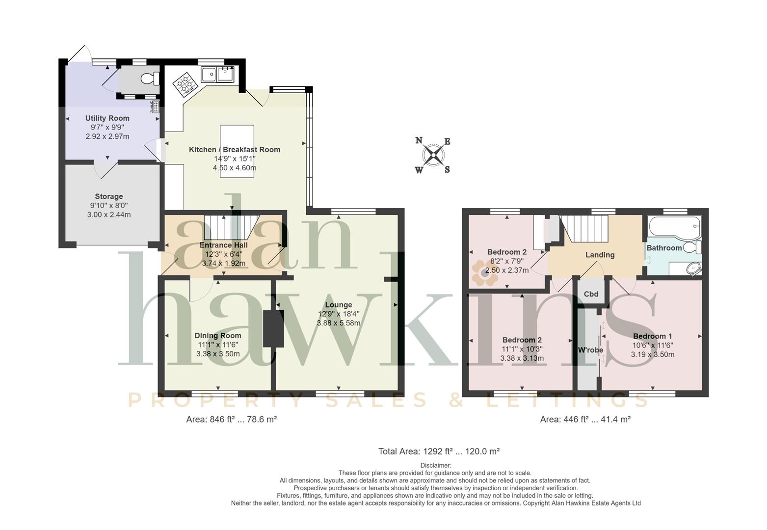 The Rosary, Swindon floorplan