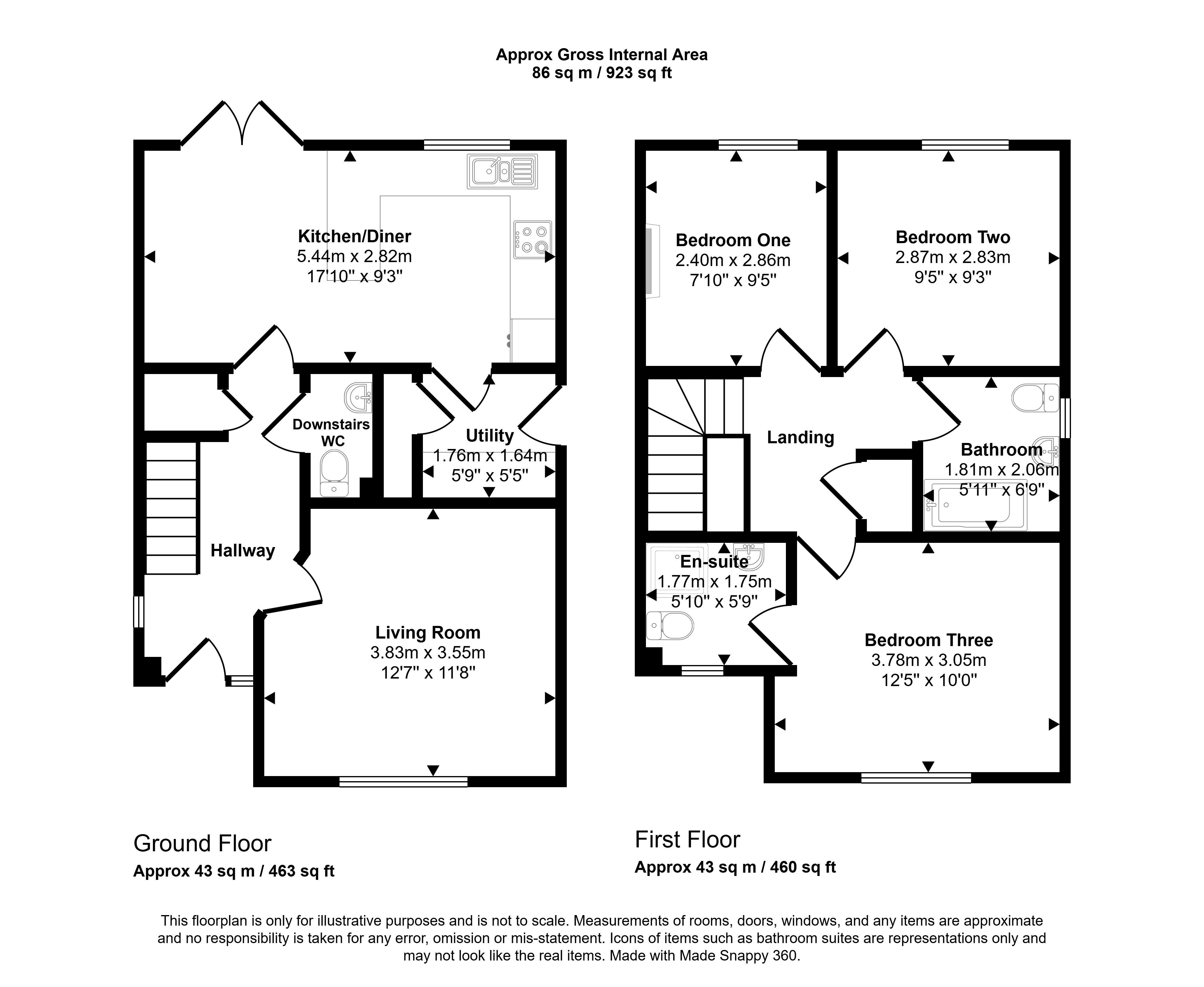 26, Fennel Drive, Houghton Le Spring floorplan