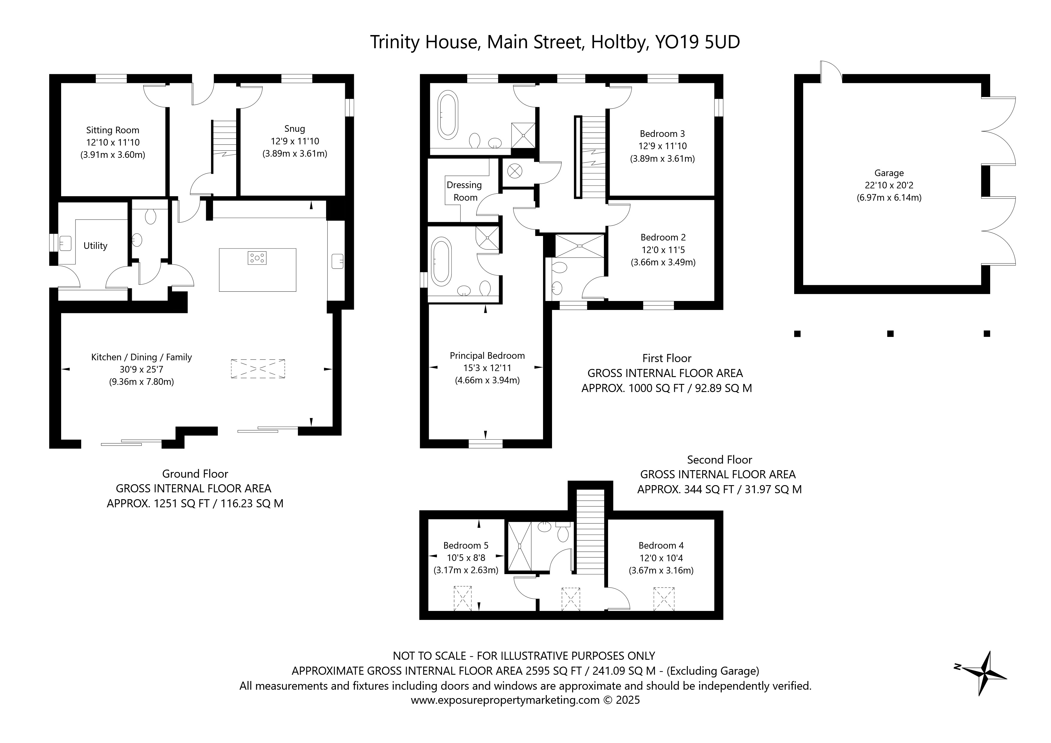 Trinity House,, Main Street, York floorplan
