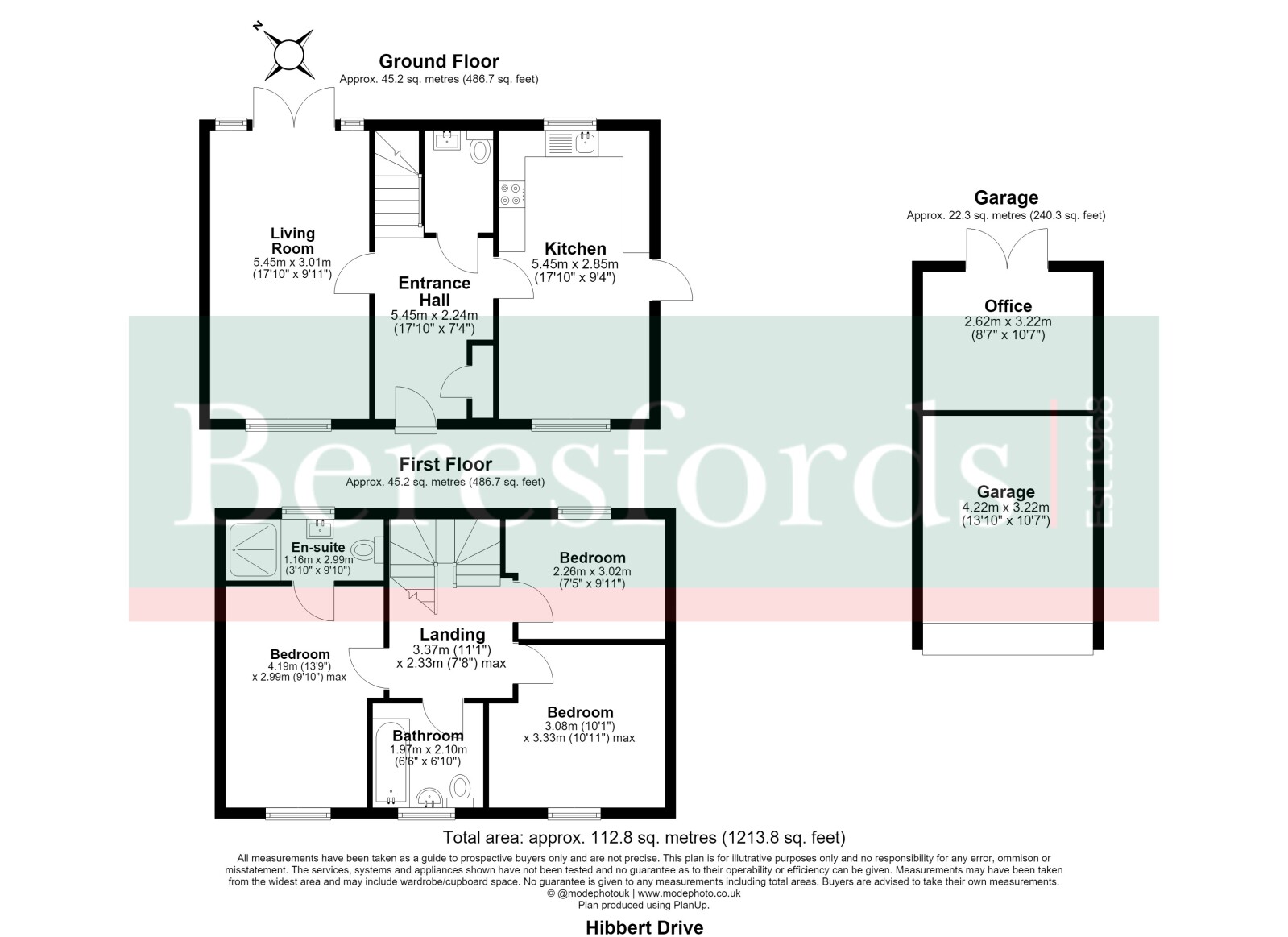 13, Hibbert Drive, Essex floorplan