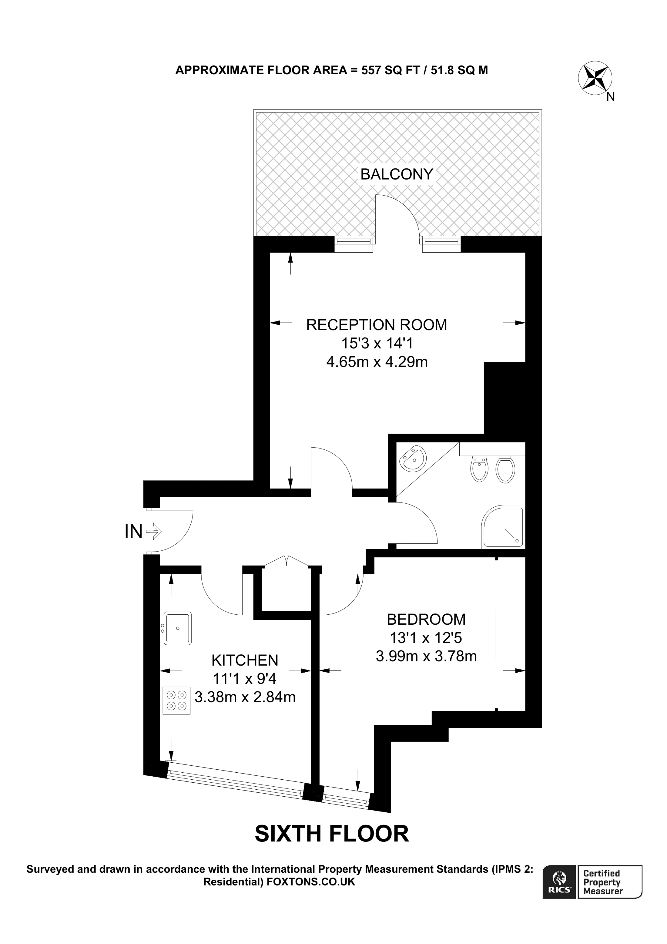 Long Lane, Barbican, London EC1A, 1 bedroom flat to rent 63291674