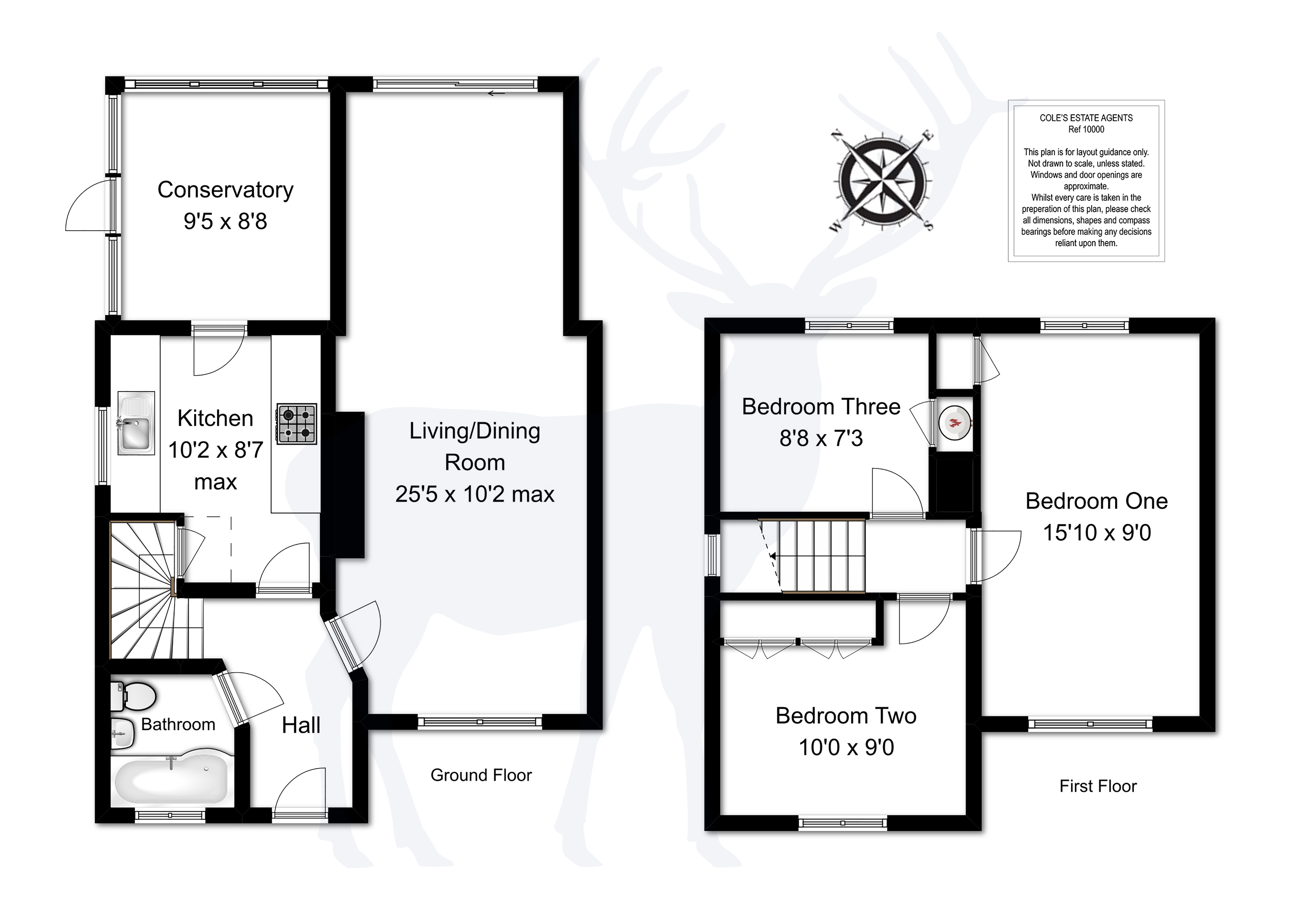 3 Bedrooms Semi-detached house for sale in Hermitage Road, East Grinstead RH19