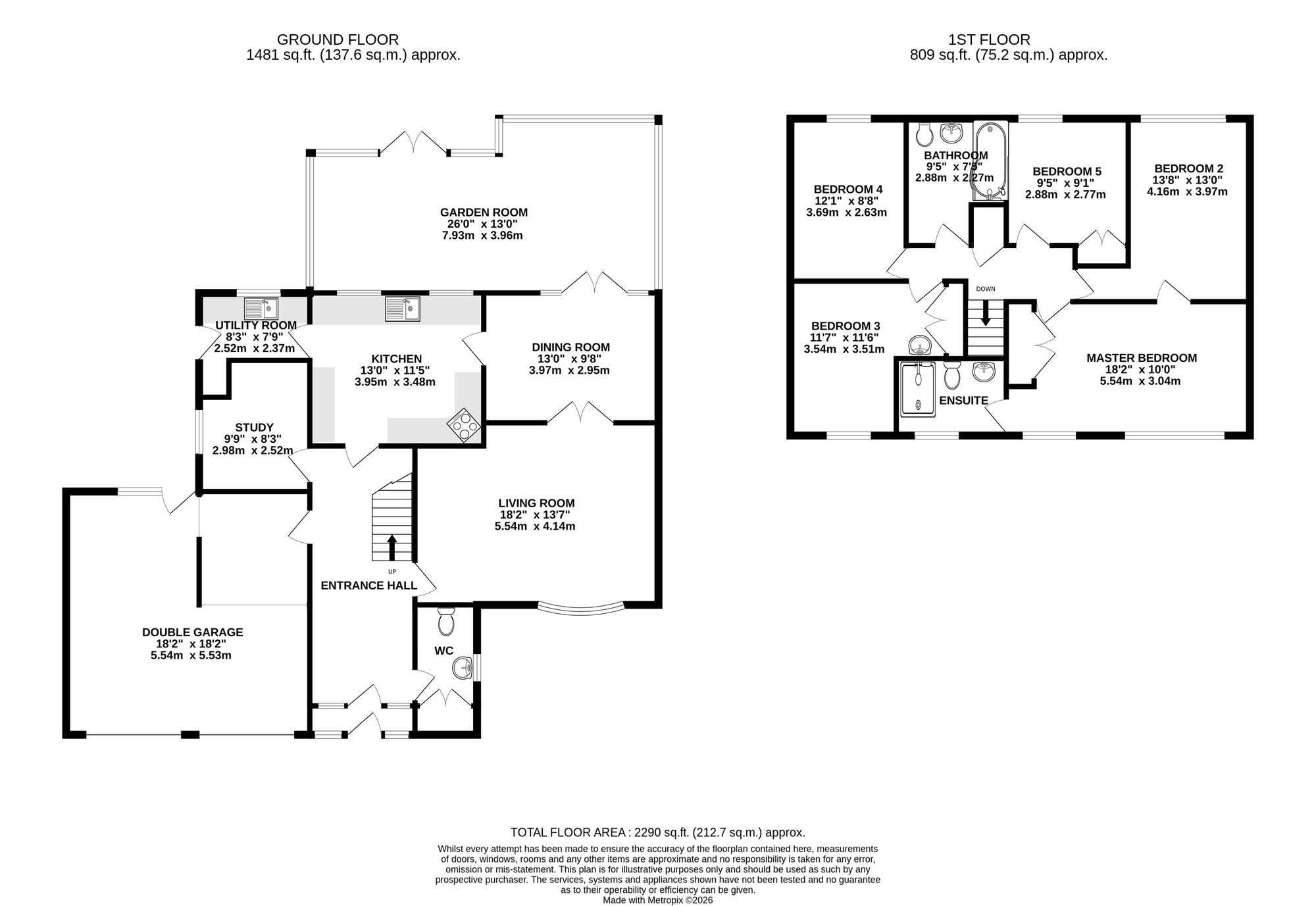 7 Westfields Rise, Crewe floorplan