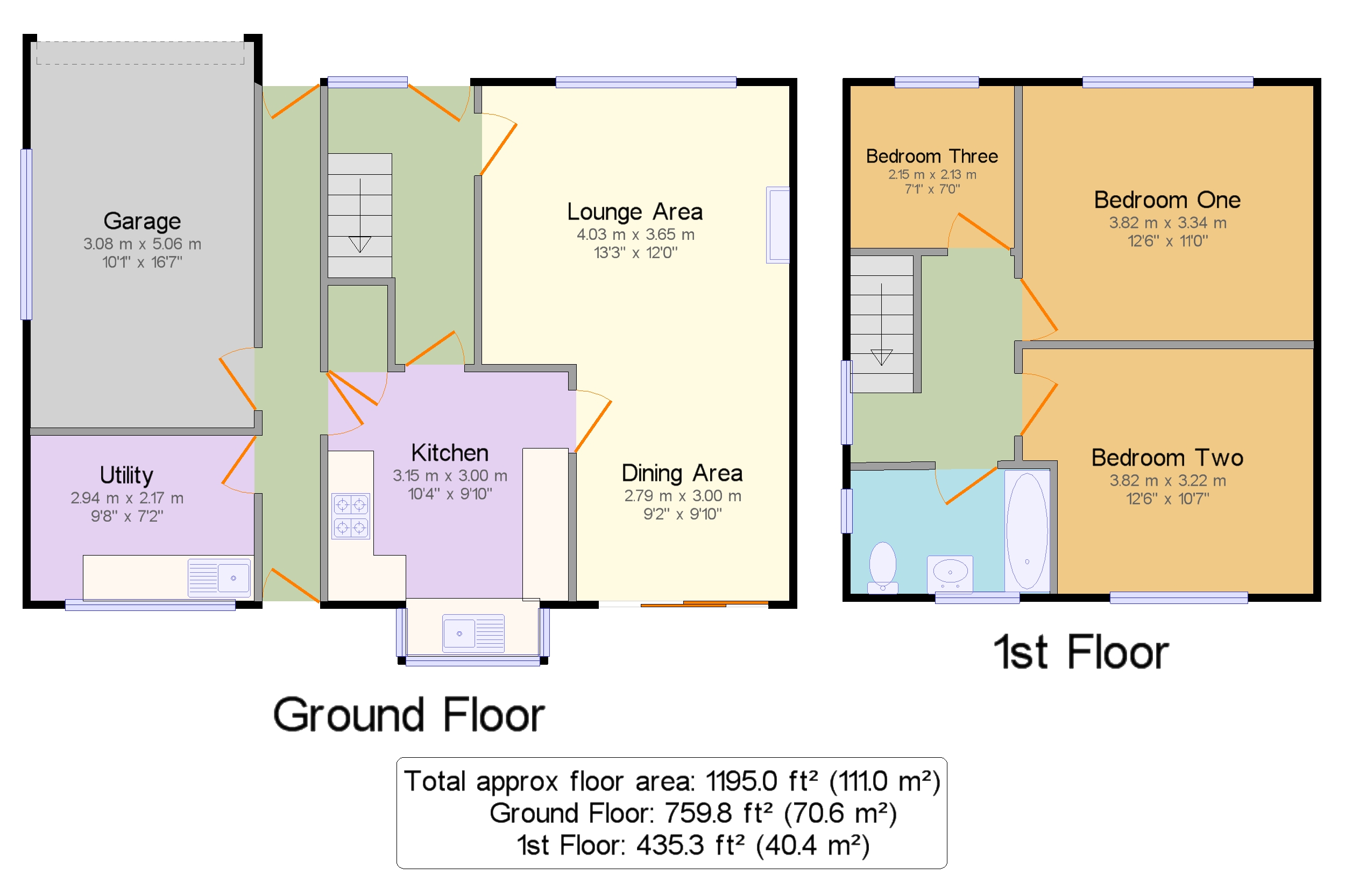 Bowfell Drive, Stockport floorplan