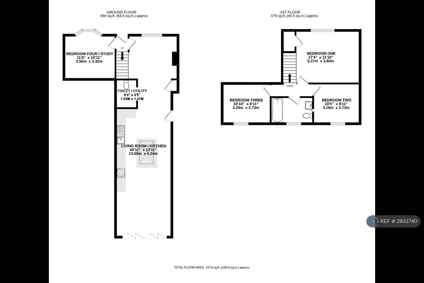 Ditton Fields, Cambridge floorplan