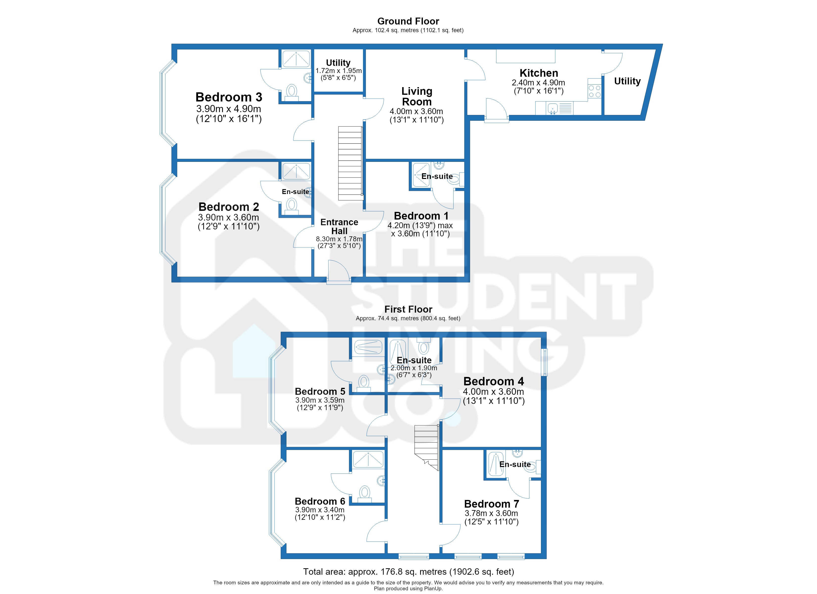 163, Castle Boulevard, Nottingham floorplan