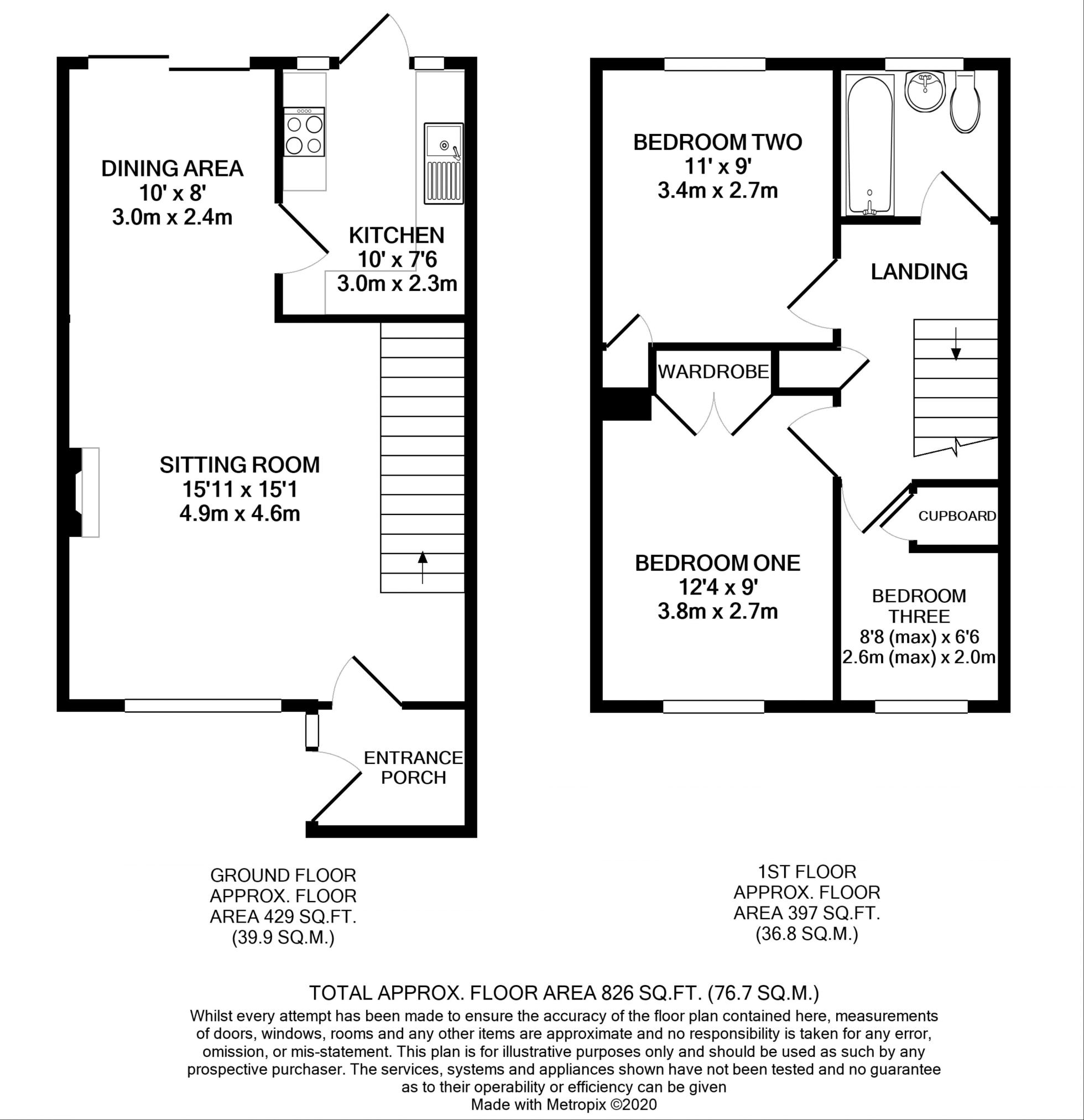 Chelsfield, Backwell, Bristol BS48, 3 bedroom terraced house to rent