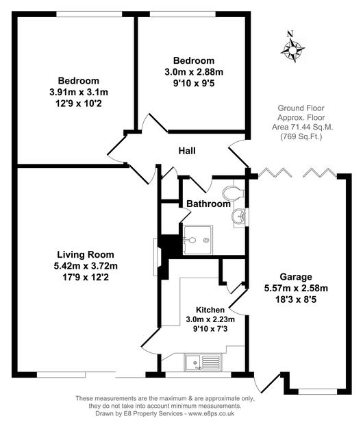 2 Bedrooms Detached bungalow to rent in Stratford Drive, Eynsham, Witney OX29