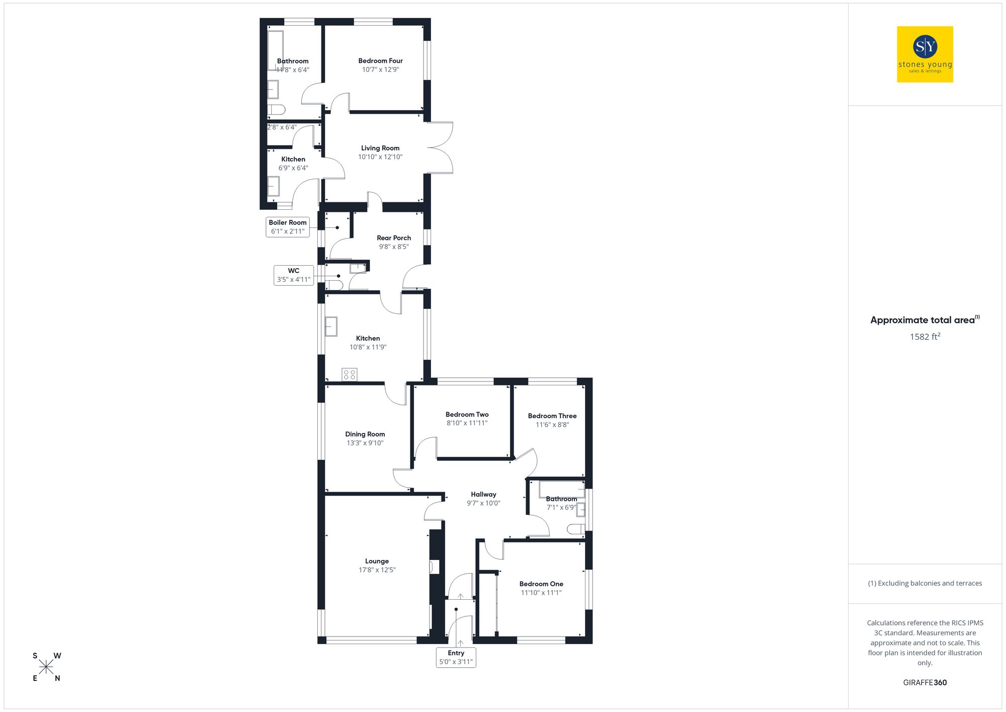 The Homestead Lovely Hall Lane, Blackburn floorplan
