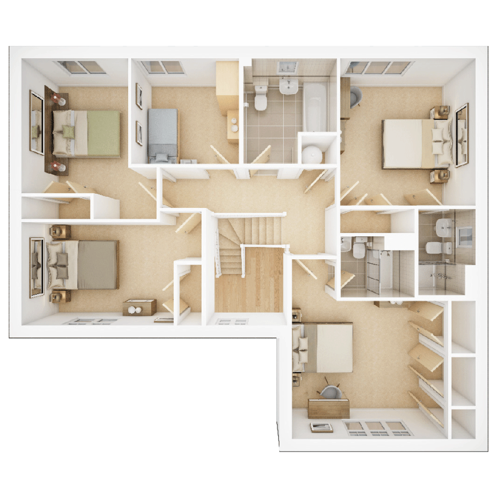 "The Winterford Plot 196" at Cog Road, Sully, Penarth CF64, 5 bedroom
