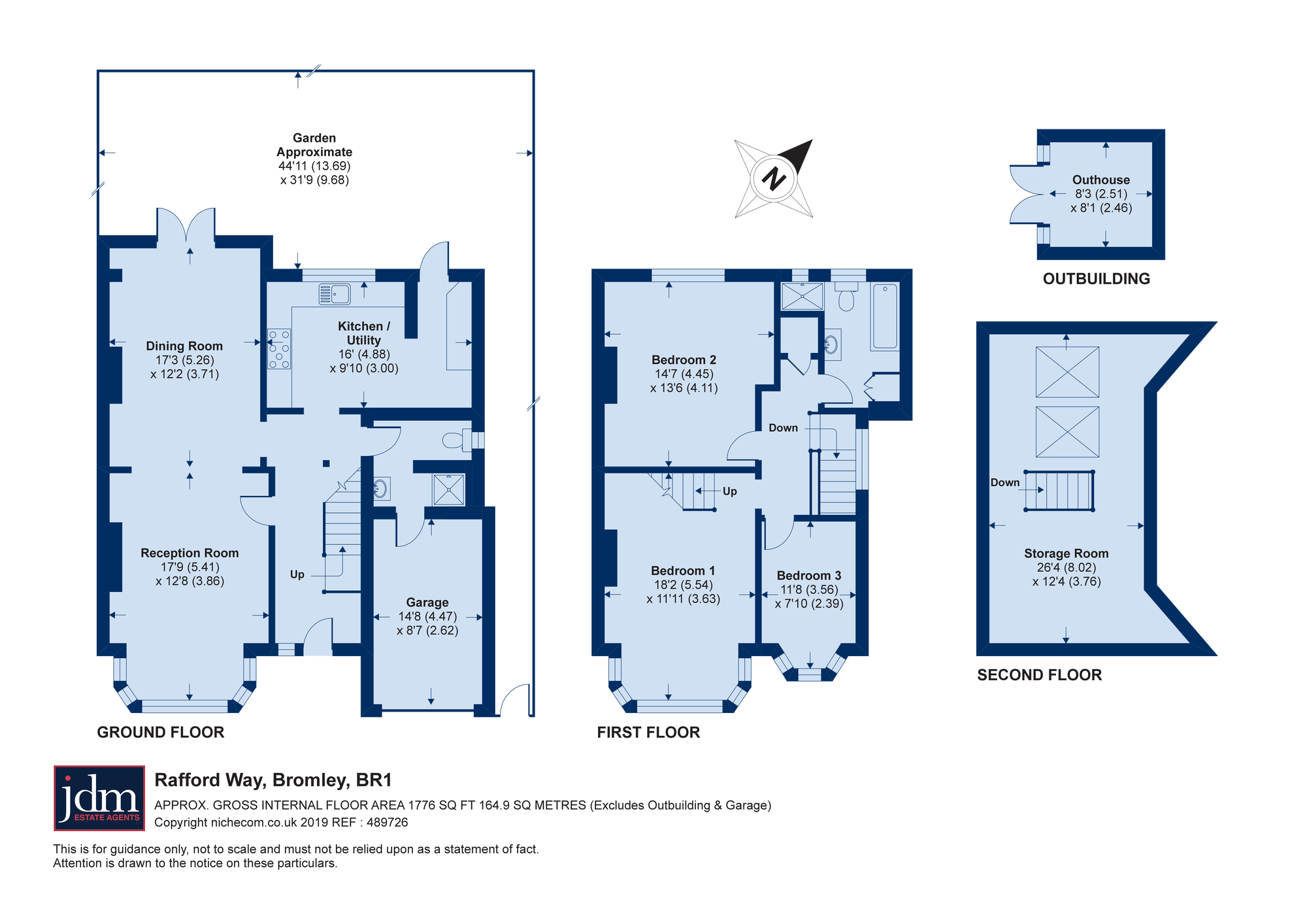 3 Bedrooms Semi-detached house for sale in Rafford Way, Bromley BR1