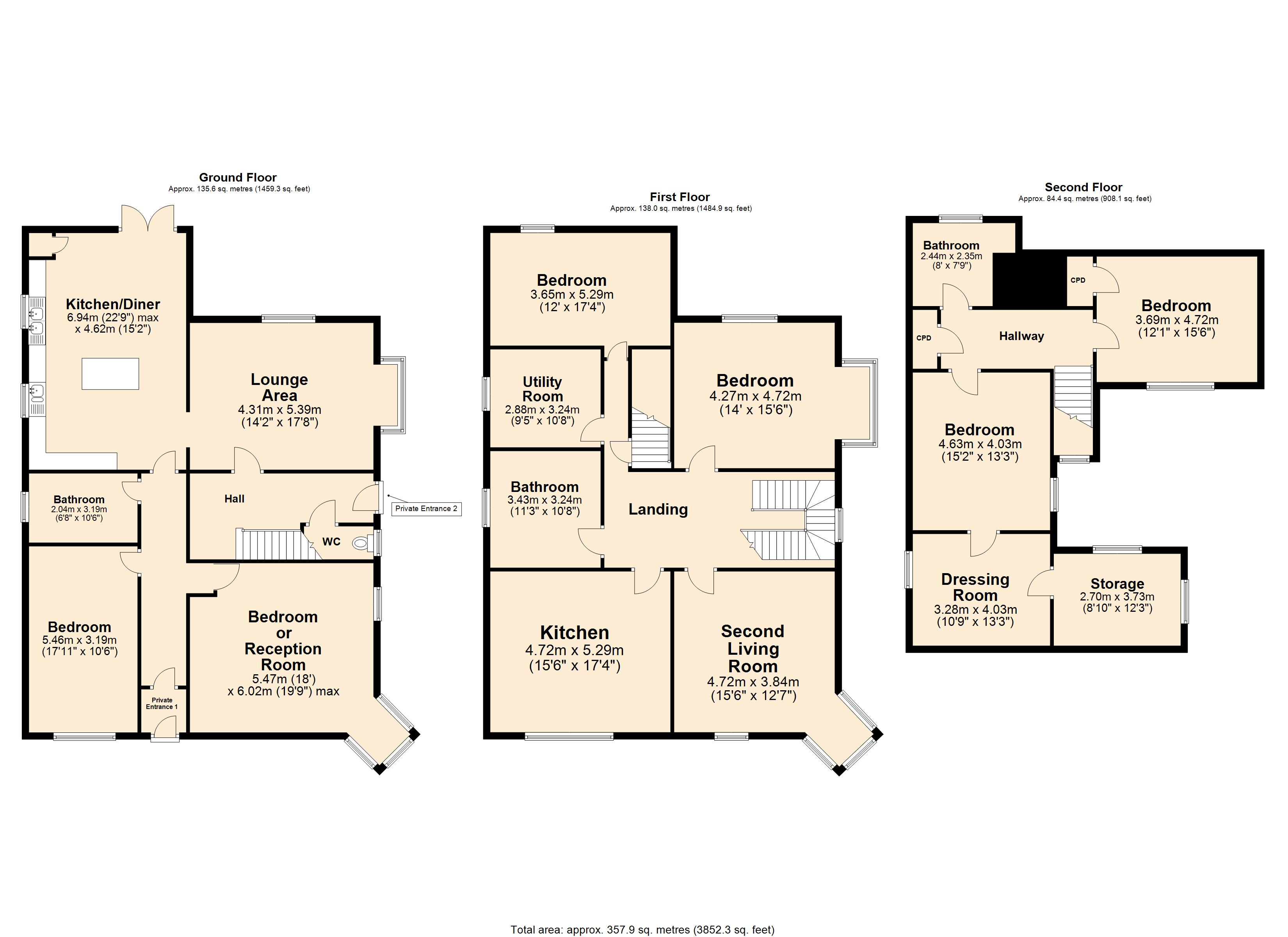 2, Baldric Road, Kent floorplan