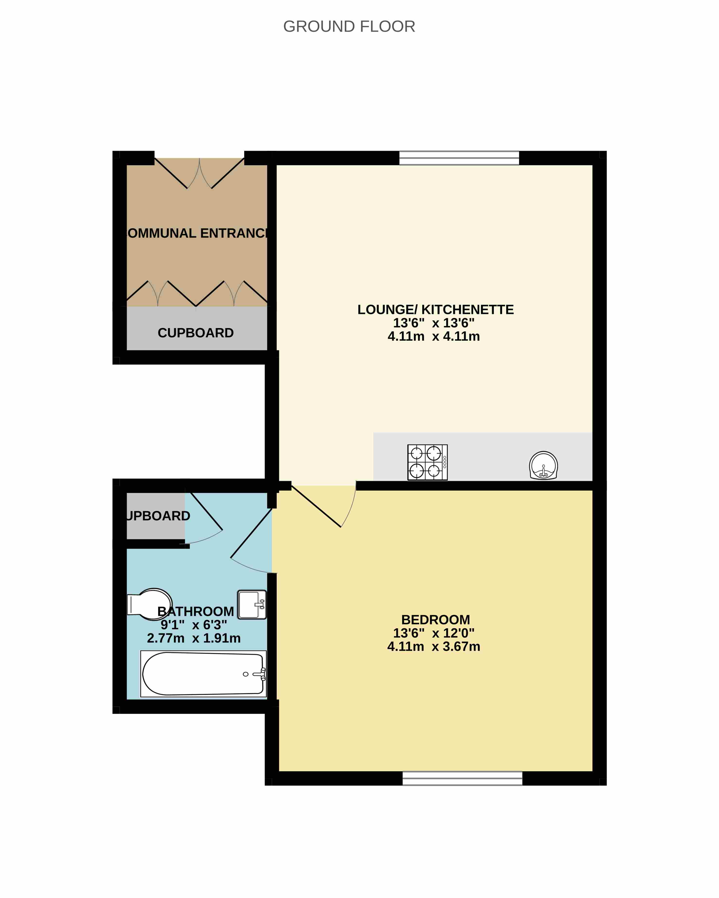 Flat 7, Gullane Court,, Muirfield Close, Berkshire floorplan