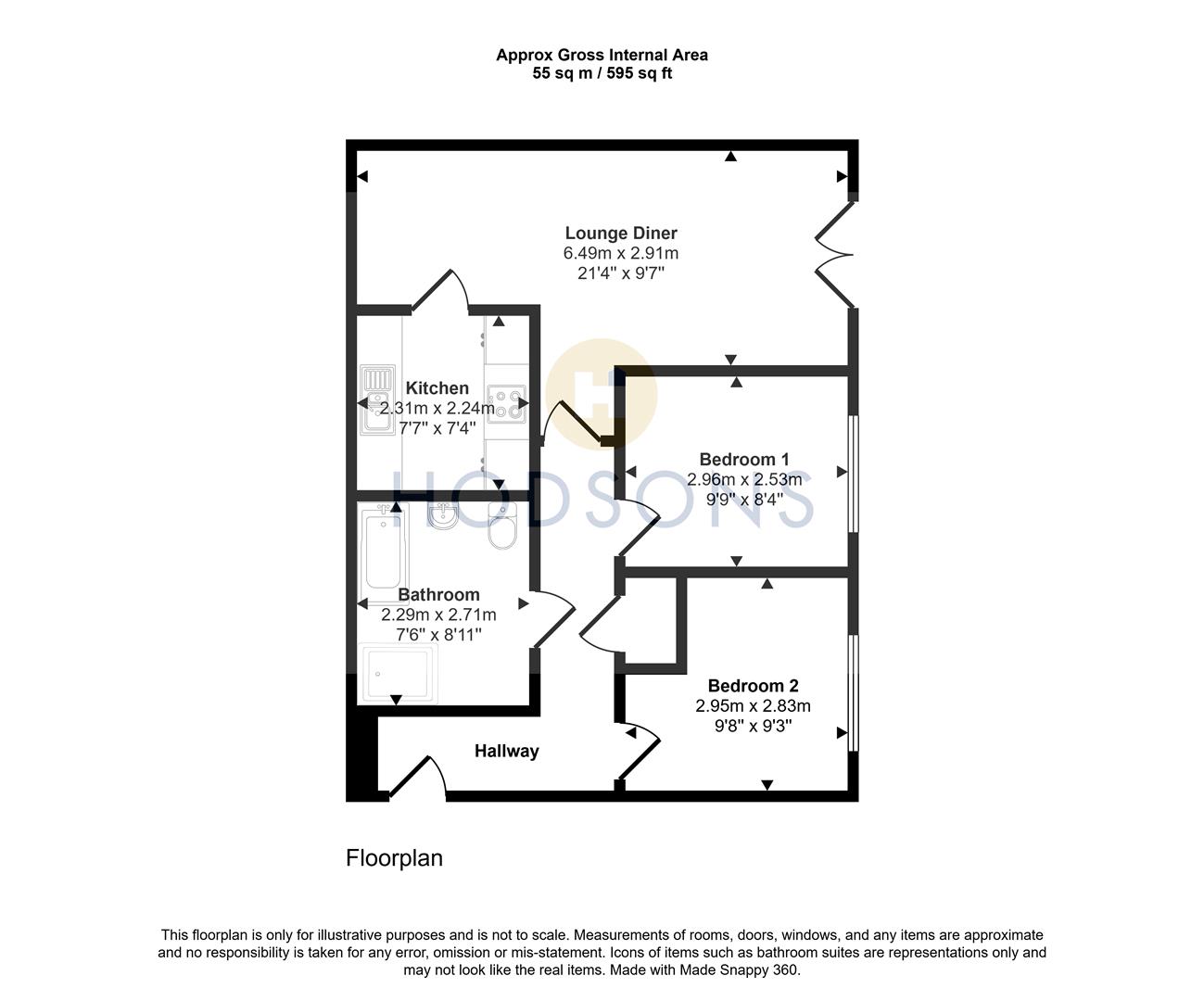 The Pinnacle, Wakefield floorplan