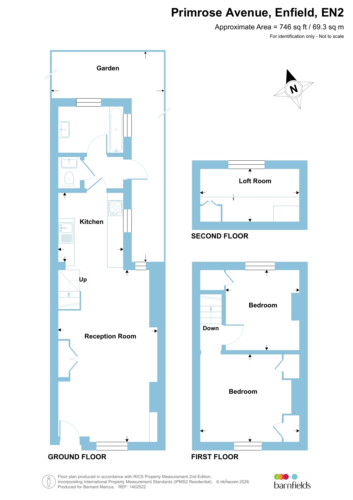 5, Primrose Avenue, Enfield floorplan