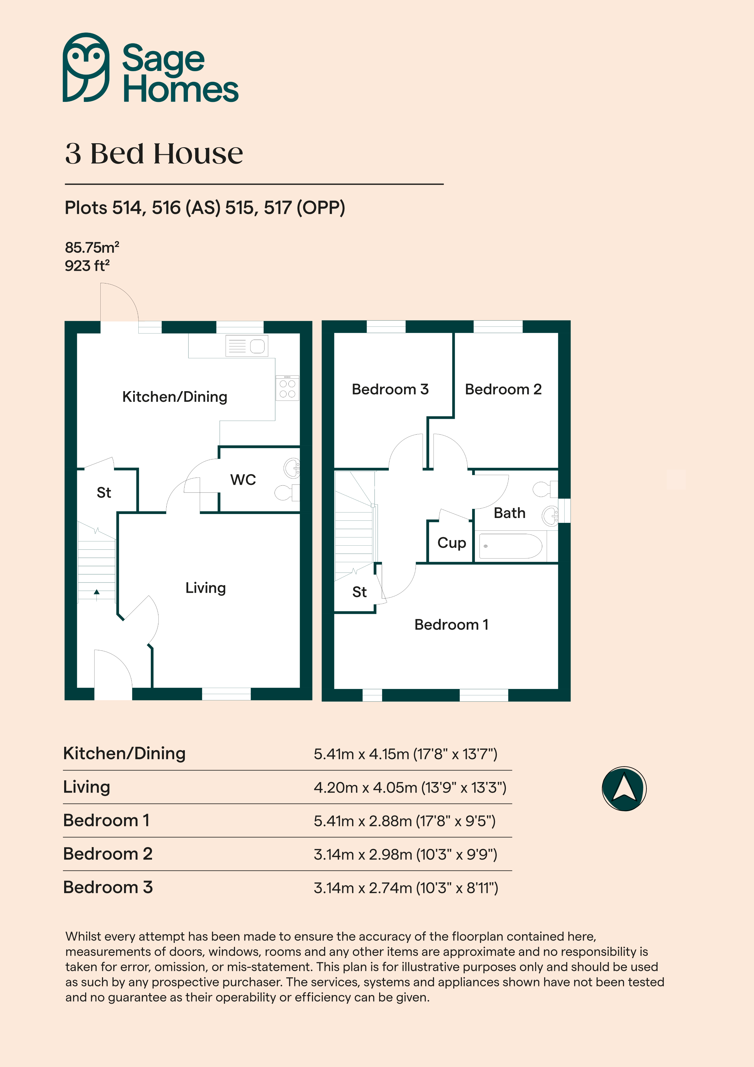 4, Anemone, Sleaford floorplan