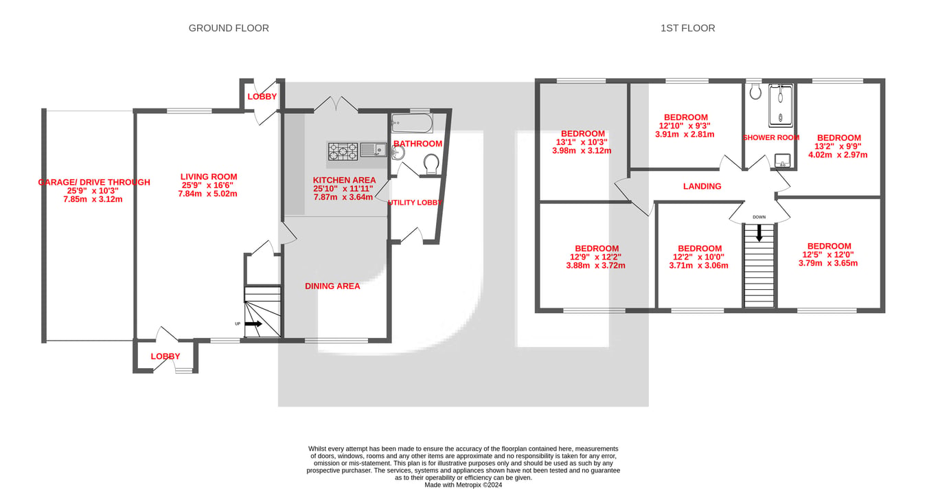 9, Hill Foot, Shipley floorplan