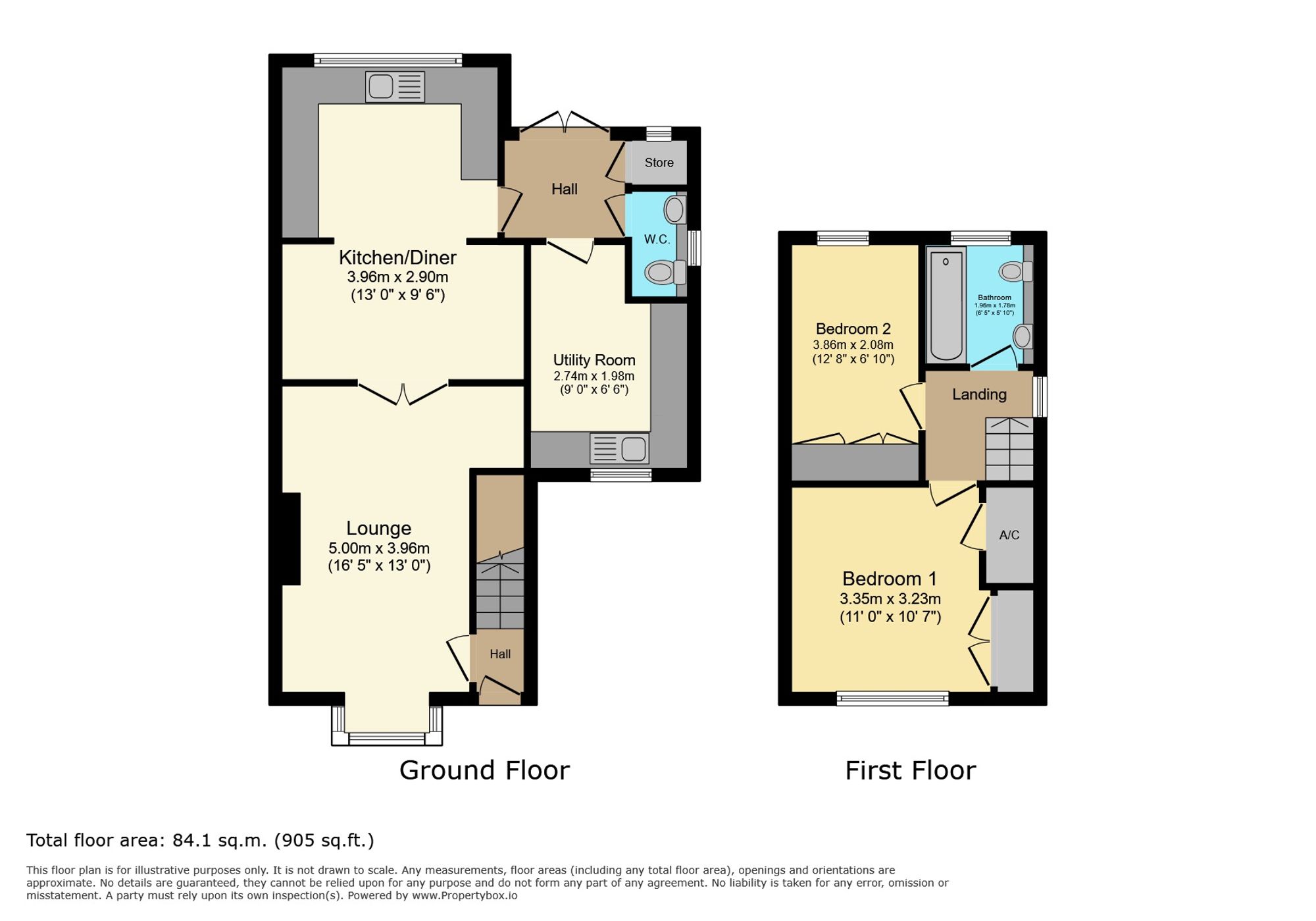 4 Bentinck Close, Worksop floorplan