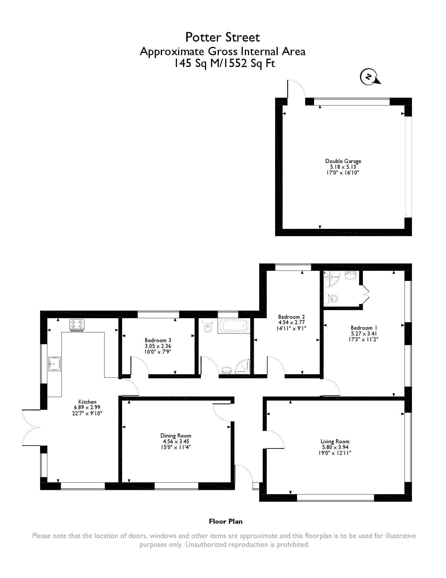 3 Bedrooms Bungalow to rent in Potter Street, Pinner HA5