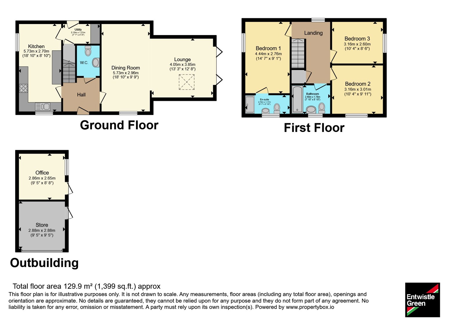 62, Birch Tree Way, Lancashire floorplan