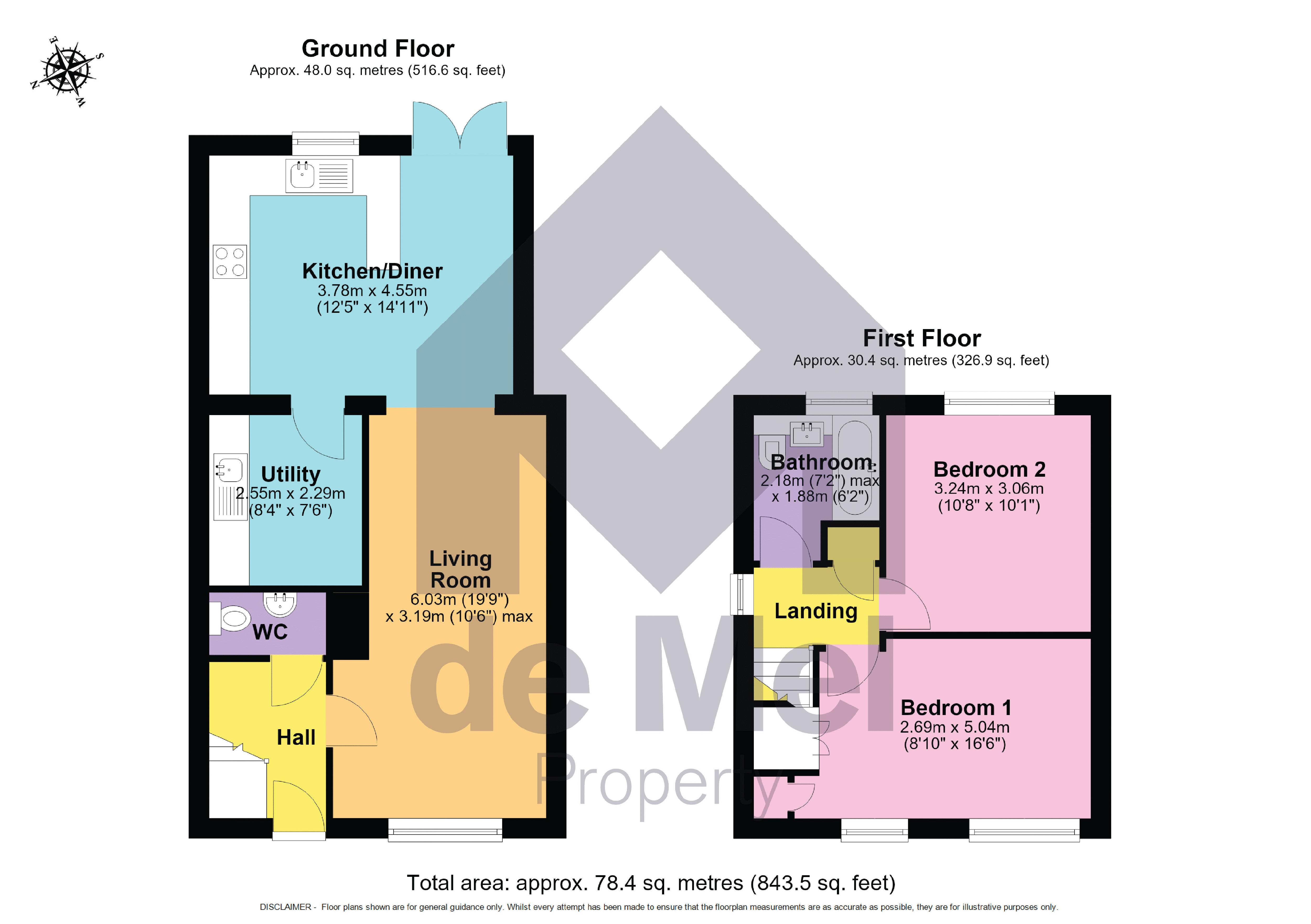 11A, Barkers Leys, Cheltenham floorplan