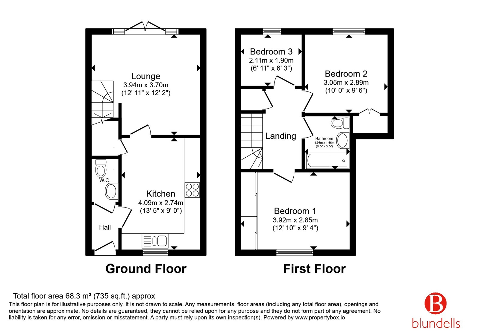 31, Ashby Drive, Sheffield floorplan