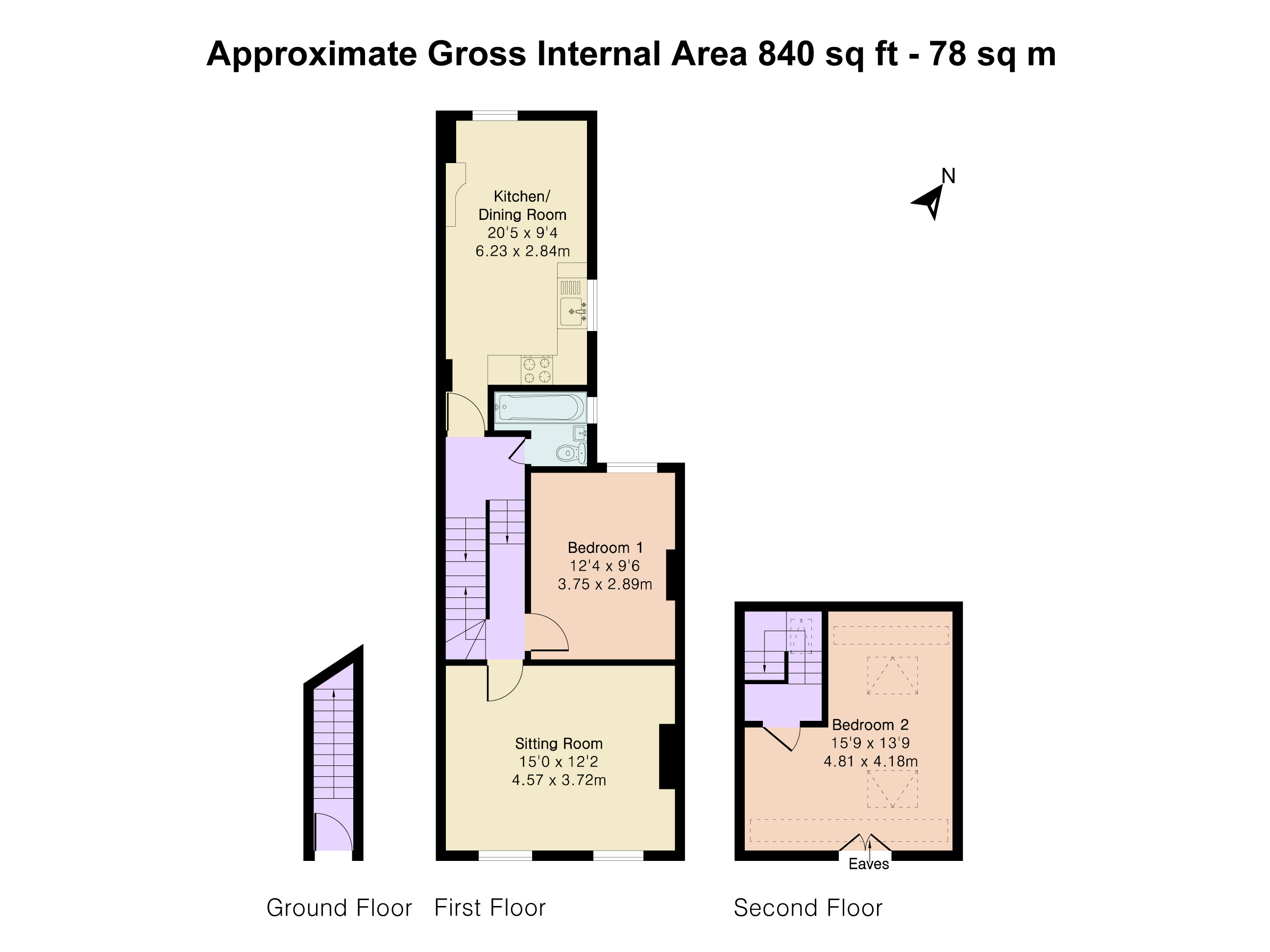 14, Whitestile Road, Brentford floorplan