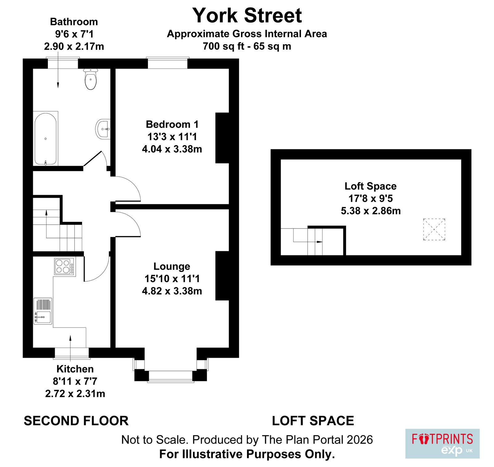 Flat 3, 36, York Street, Broadstairs floorplan