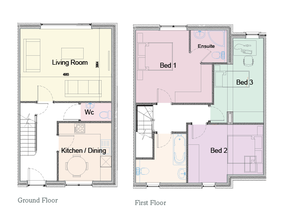 3 Bedrooms Mews house for sale in Hawthorn Court, Peak Dale SK17