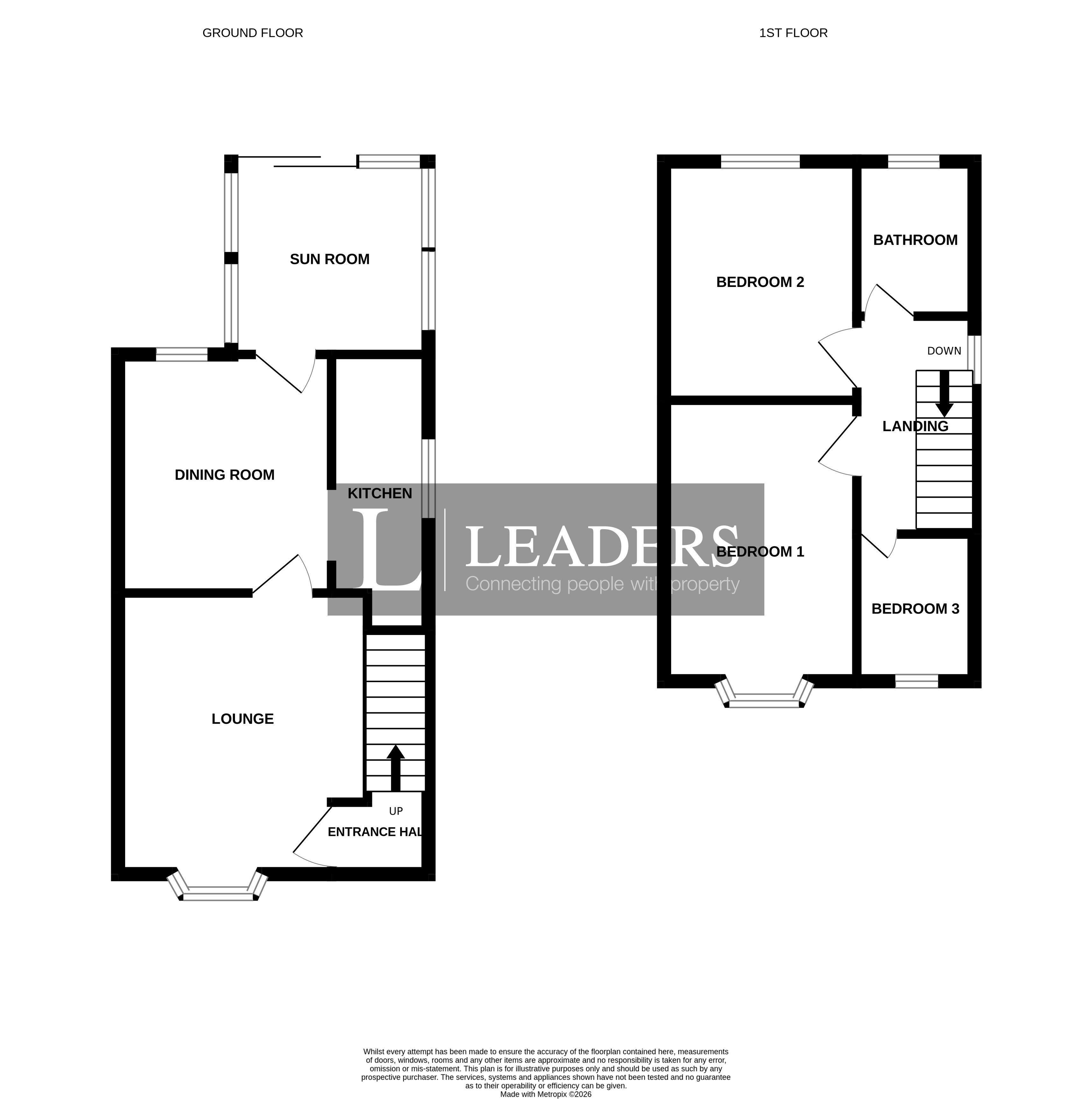 307, Eakring Road, Nottinghamshire floorplan