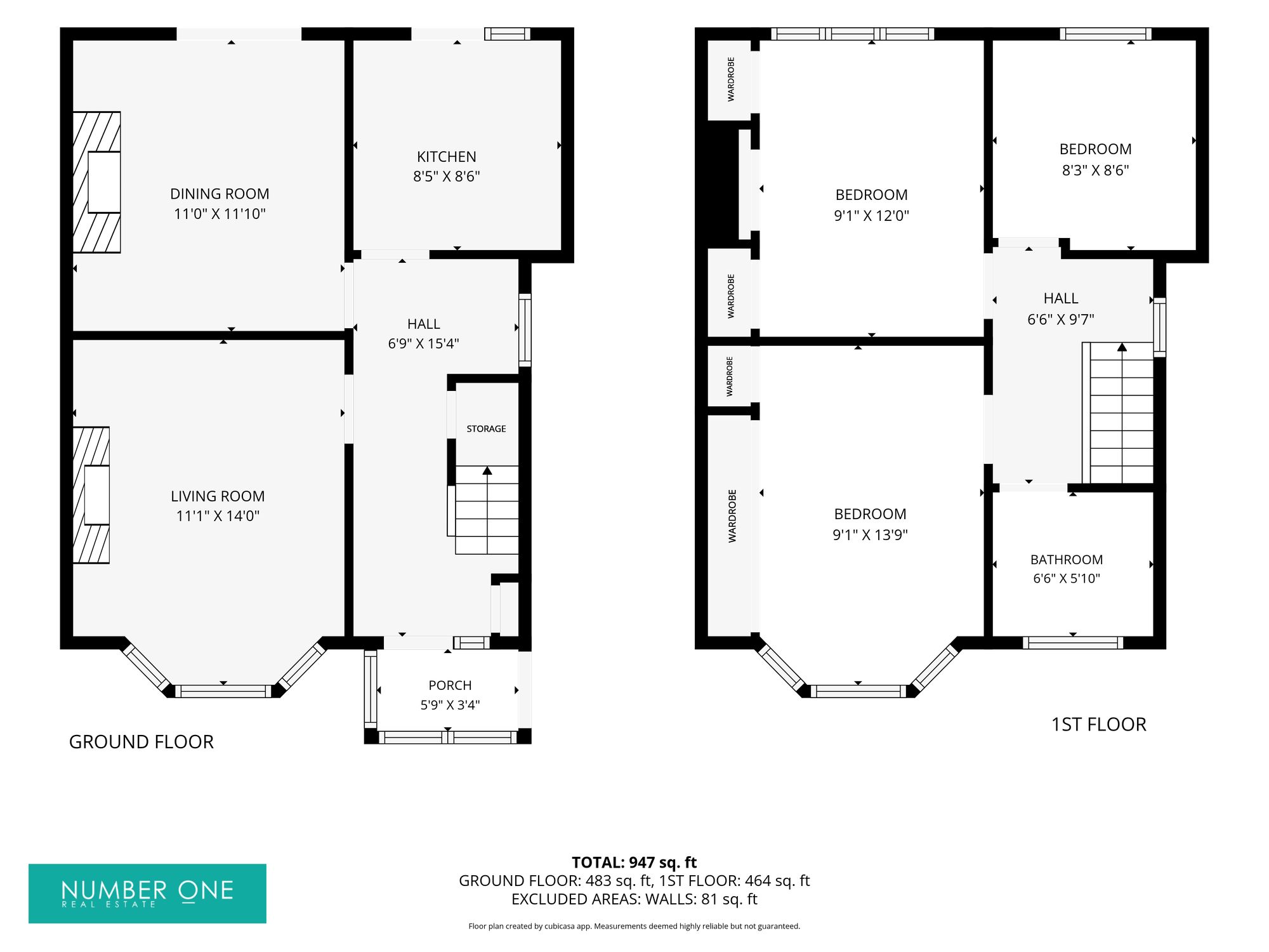 255 Christchurch Road, Newport floorplan