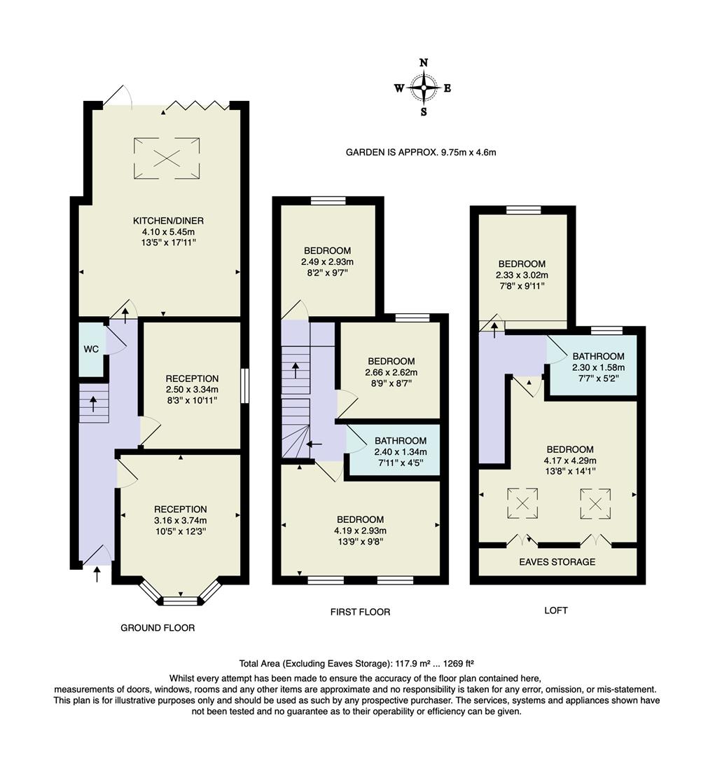 47, Carlton Road, Walthamstow floorplan