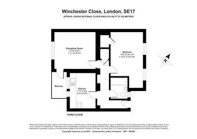 1 Bedrooms Flat for sale in Winchester Close, London SE17