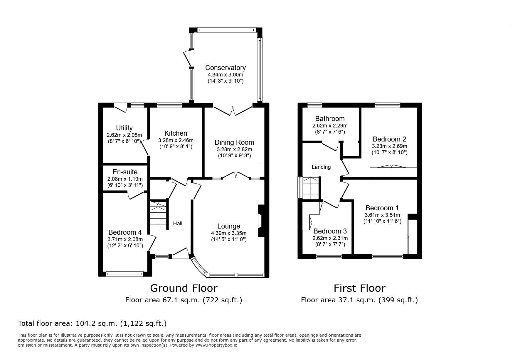 12, Charlton Gardens, Morpeth floorplan