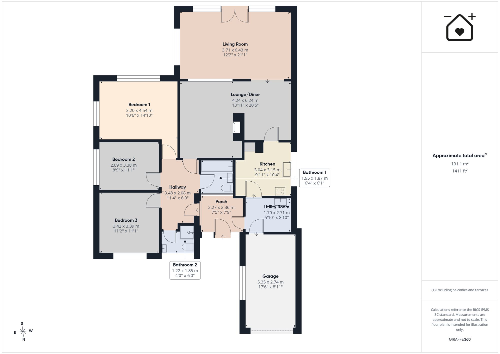 211, New Road, Freystrop, SA62 floorplan